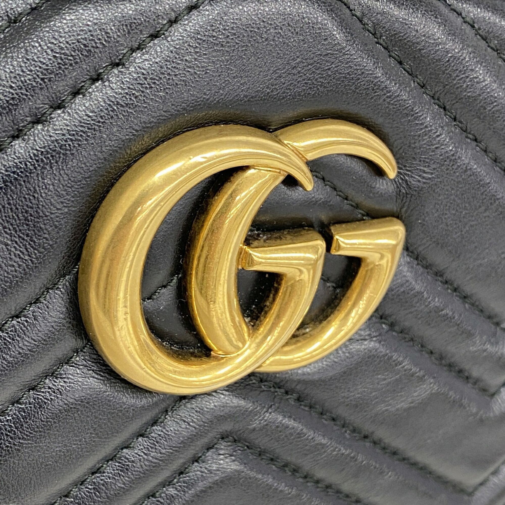 Leather Shoulder Bag (Pre-Owned) - Gucci - Modalova