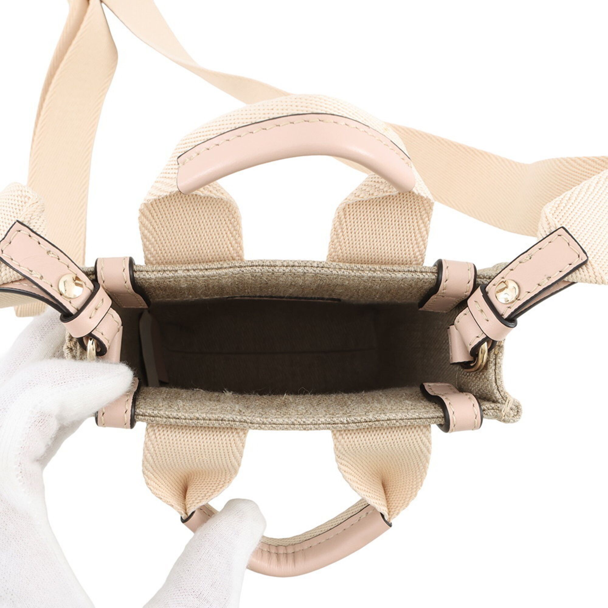 Canvas Leather Handbag (Pre-Owned) - Chloé - Modalova