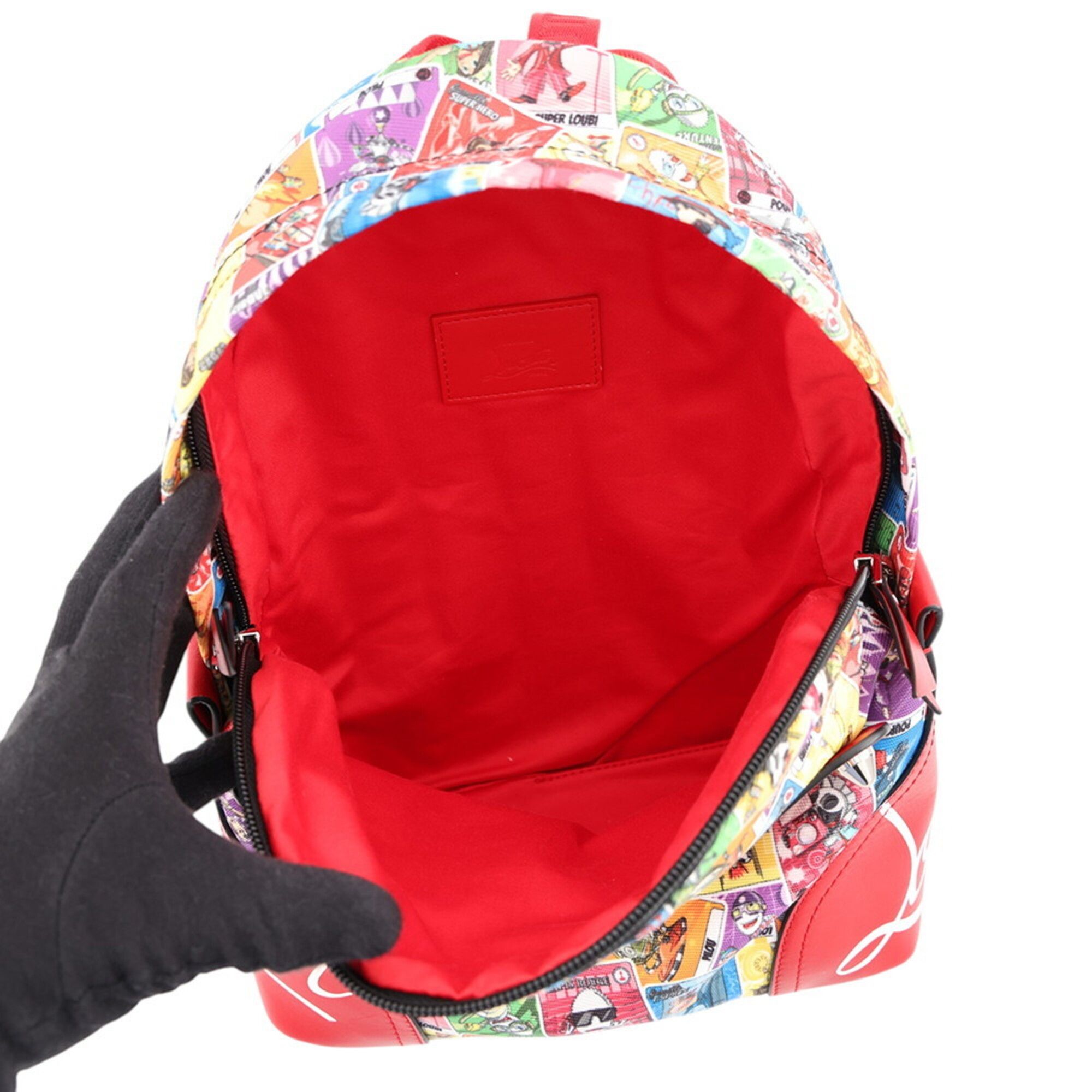 Canvas Leather Backpack (Pre-Owned) - Christian Louboutin - Modalova