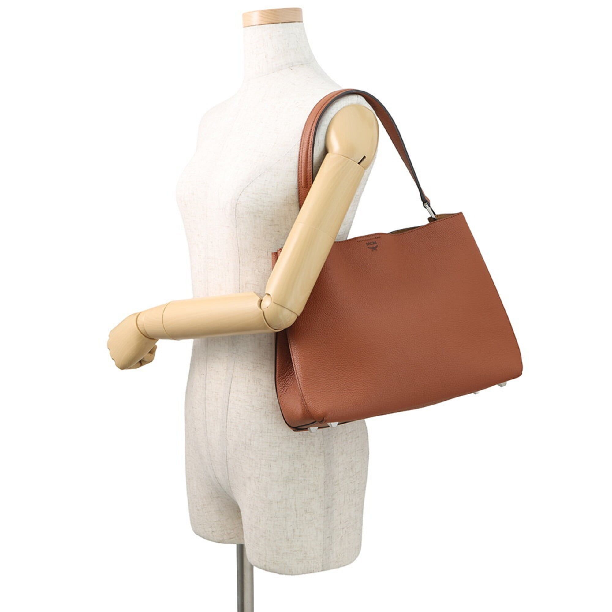Leather Handbag Tote Bag (Pre-Owned) - MCM - Modalova