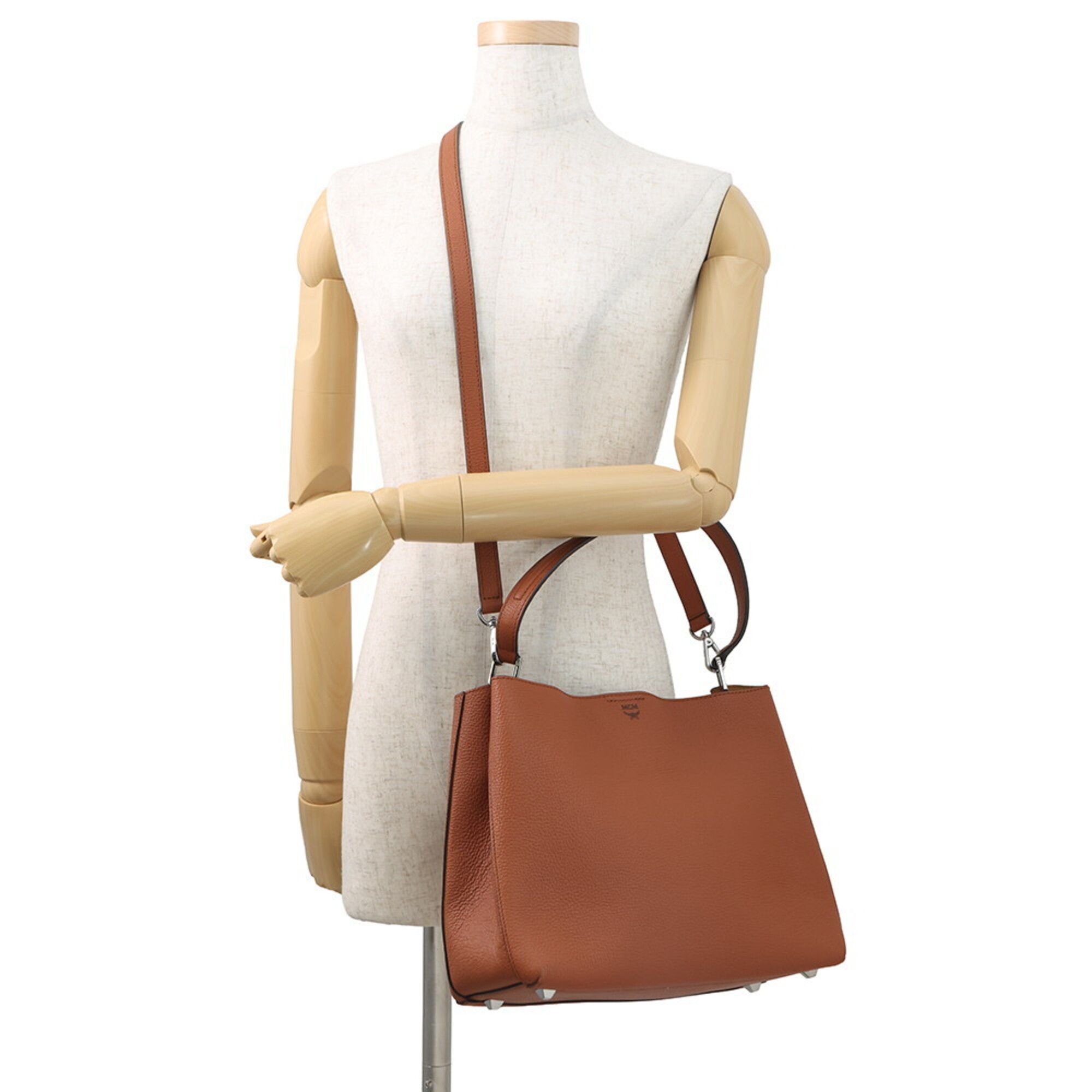 Leather Handbag Tote Bag (Pre-Owned) - MCM - Modalova