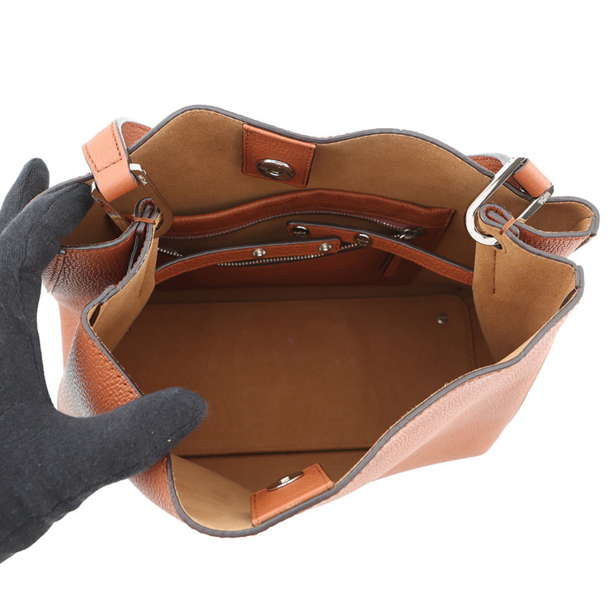 Leather Handbag Tote Bag (Pre-Owned) - MCM - Modalova