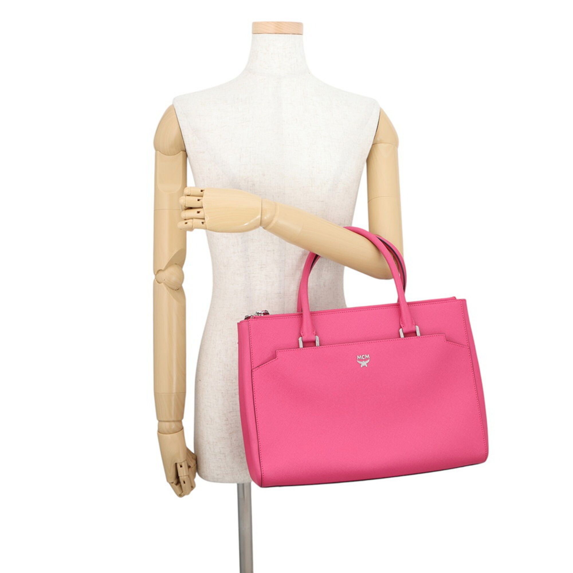 Leather Handbag Tote Bag (Pre-Owned) - MCM - Modalova