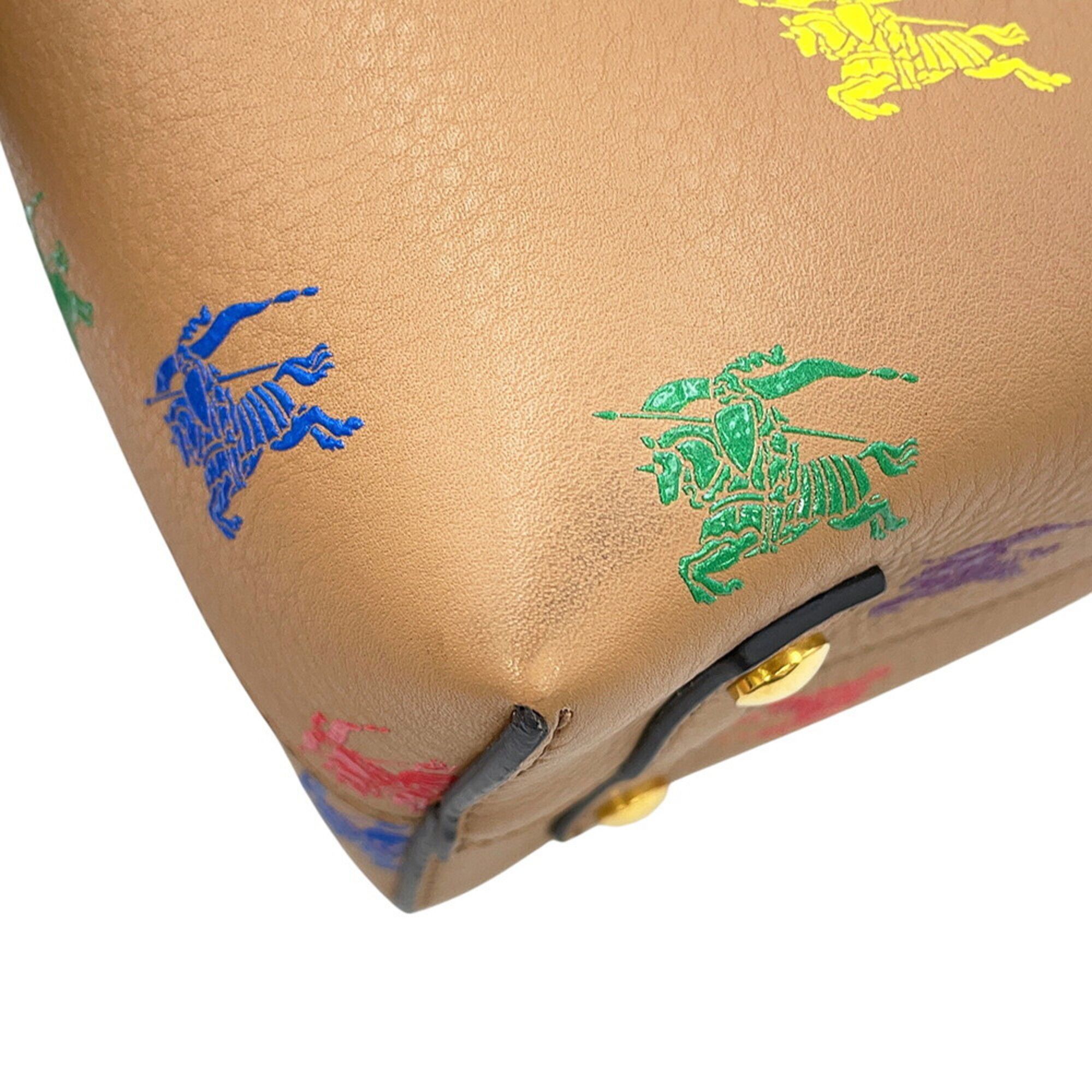 Leather Handbag (Pre-Owned) - Burberry - Modalova