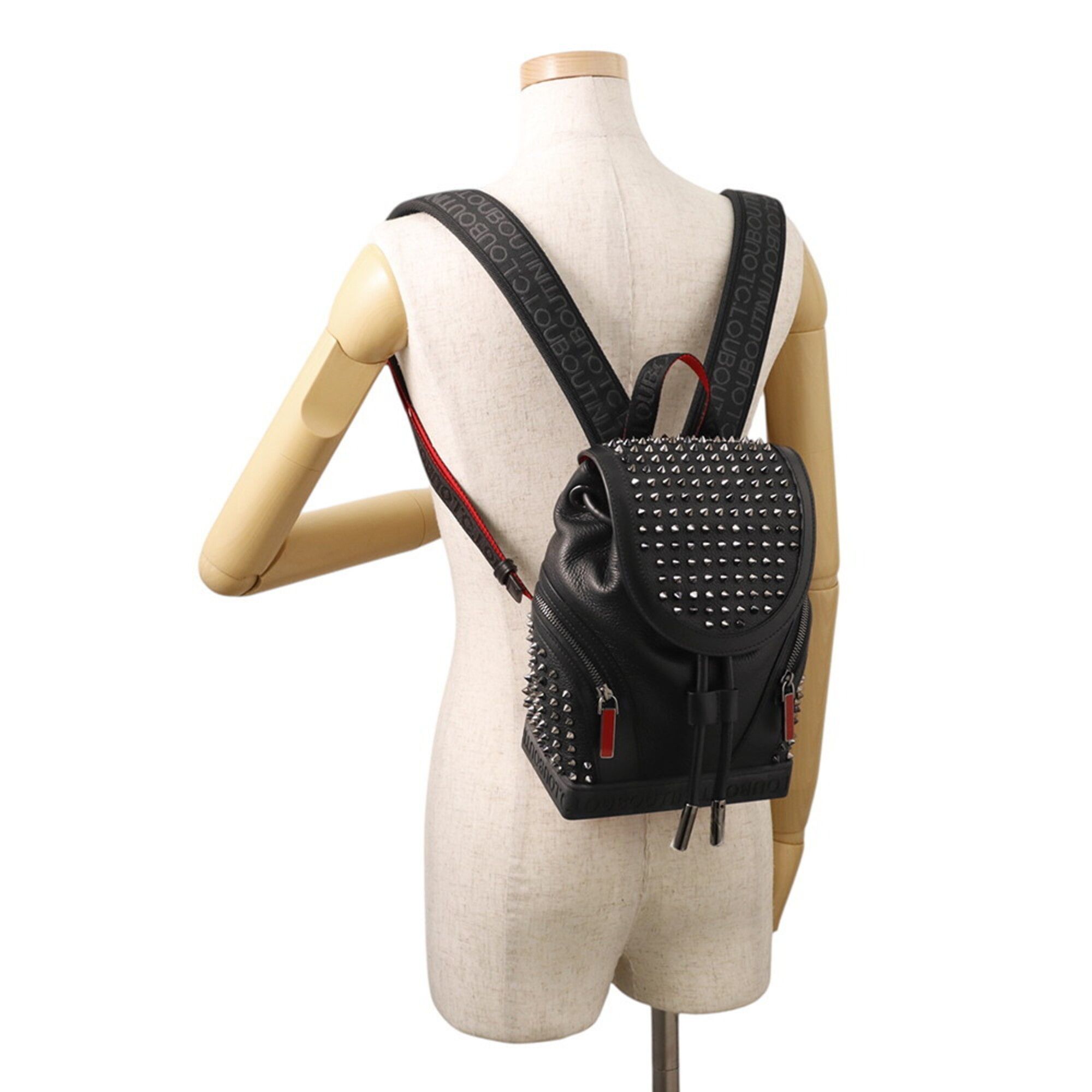 Leather Canvas Backpack (Pre-Owned) - Christian Louboutin - Modalova