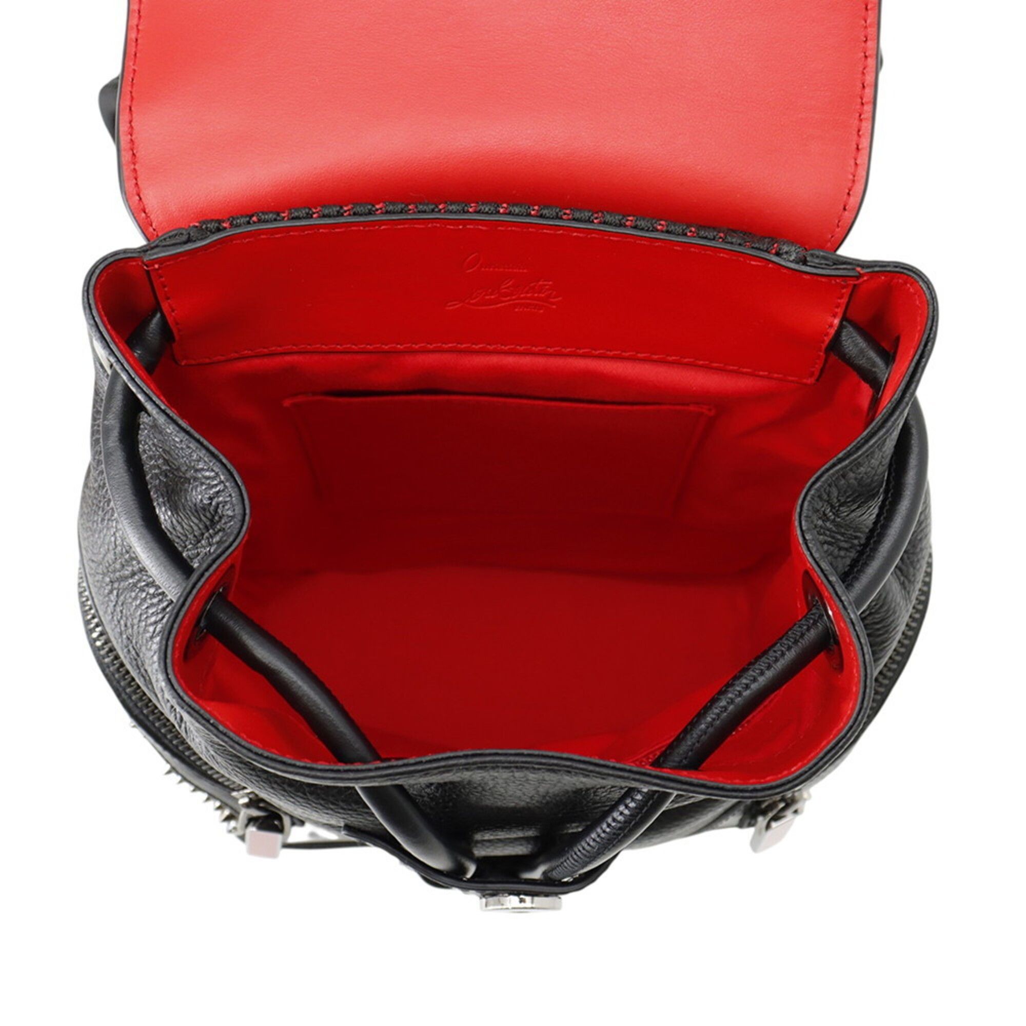 Leather Canvas Backpack (Pre-Owned) - Christian Louboutin - Modalova