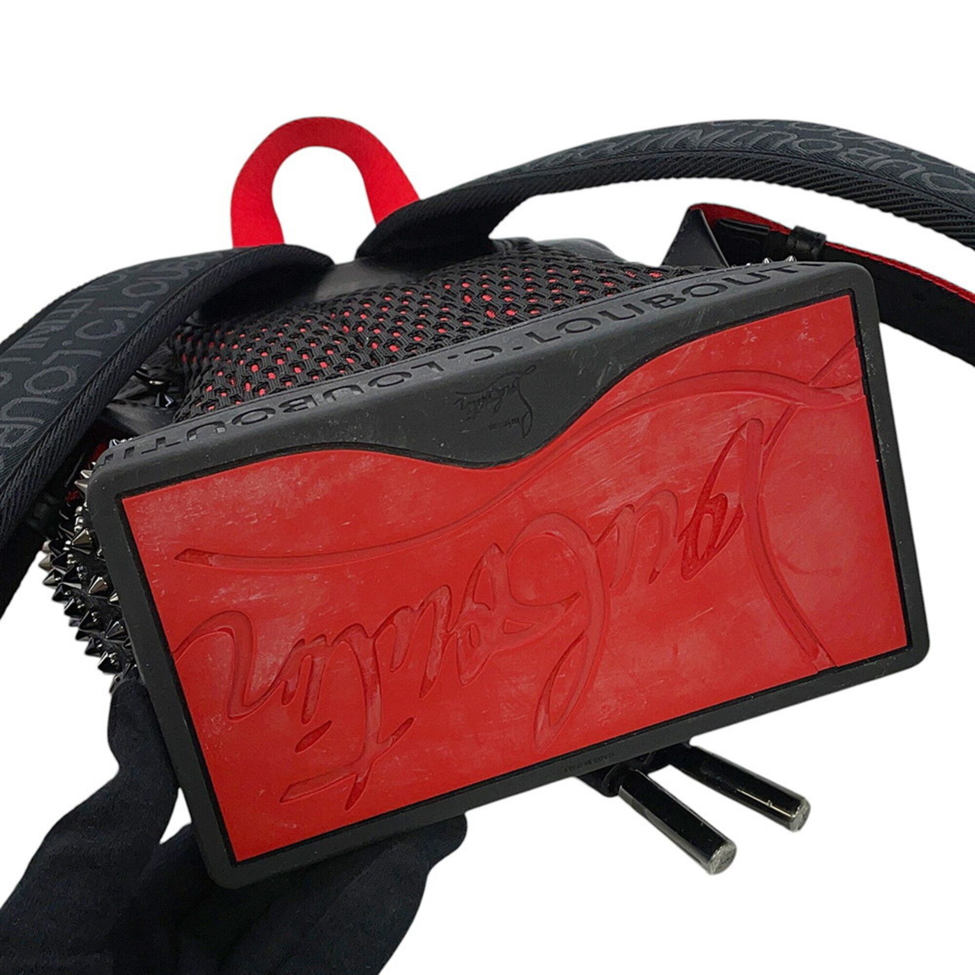 Leather Canvas Backpack (Pre-Owned) - Christian Louboutin - Modalova