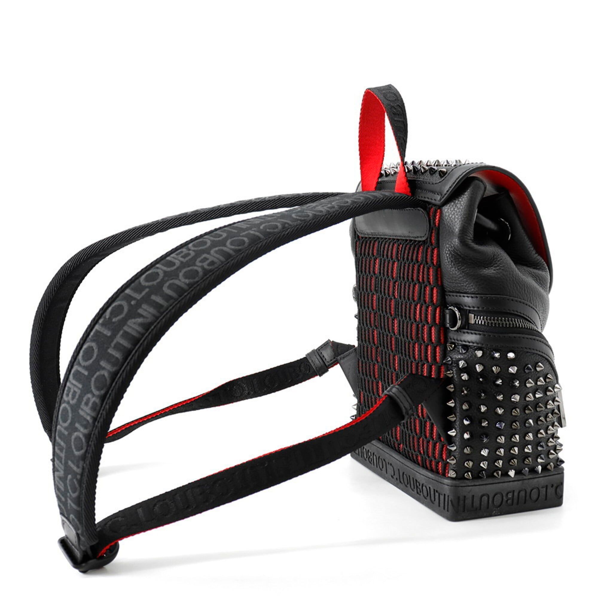 Leather Canvas Backpack (Pre-Owned) - Christian Louboutin - Modalova