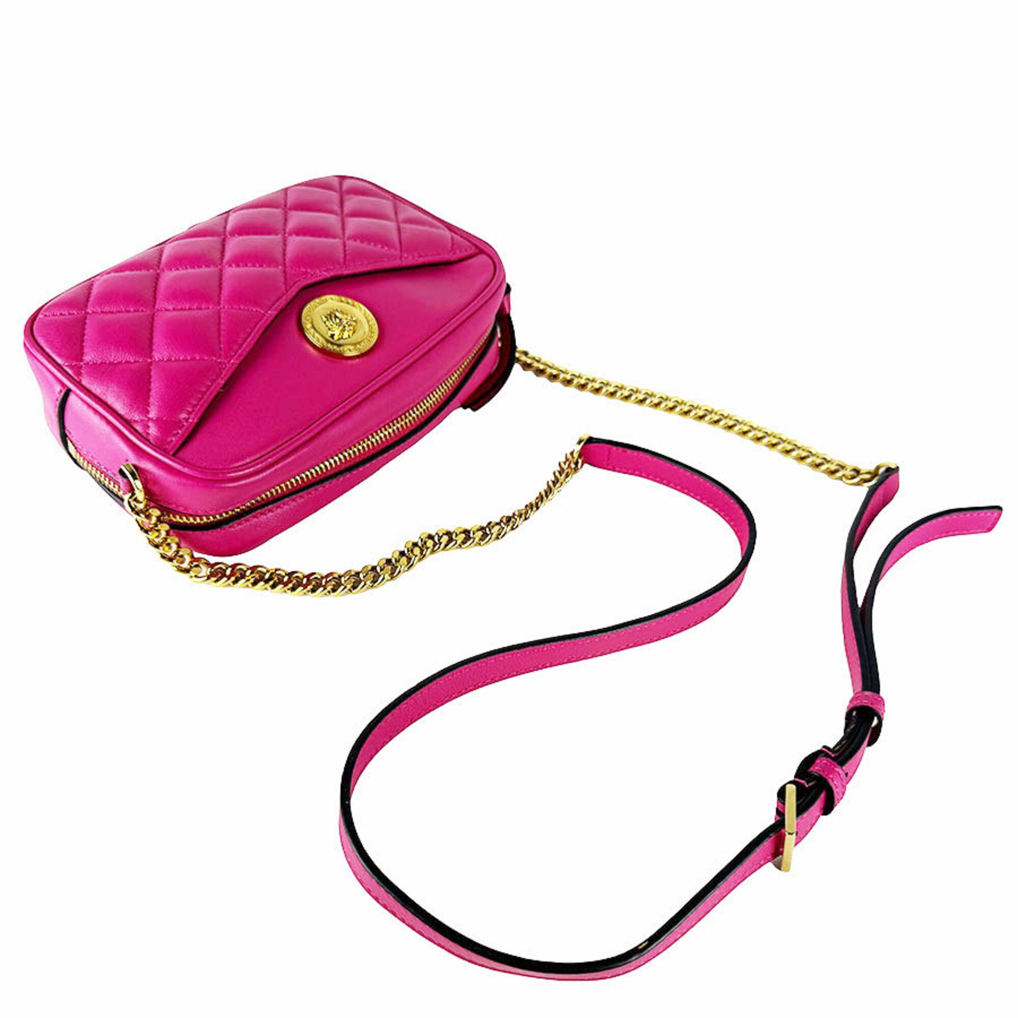 Leather Shoulder Bag (Pre-Owned) - Versace - Modalova