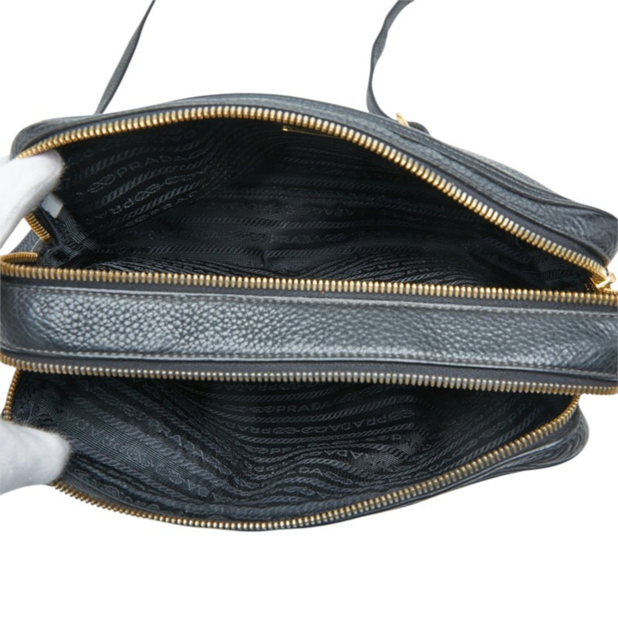 Leather Shoulder Bag (Pre-Owned) - Prada - Modalova