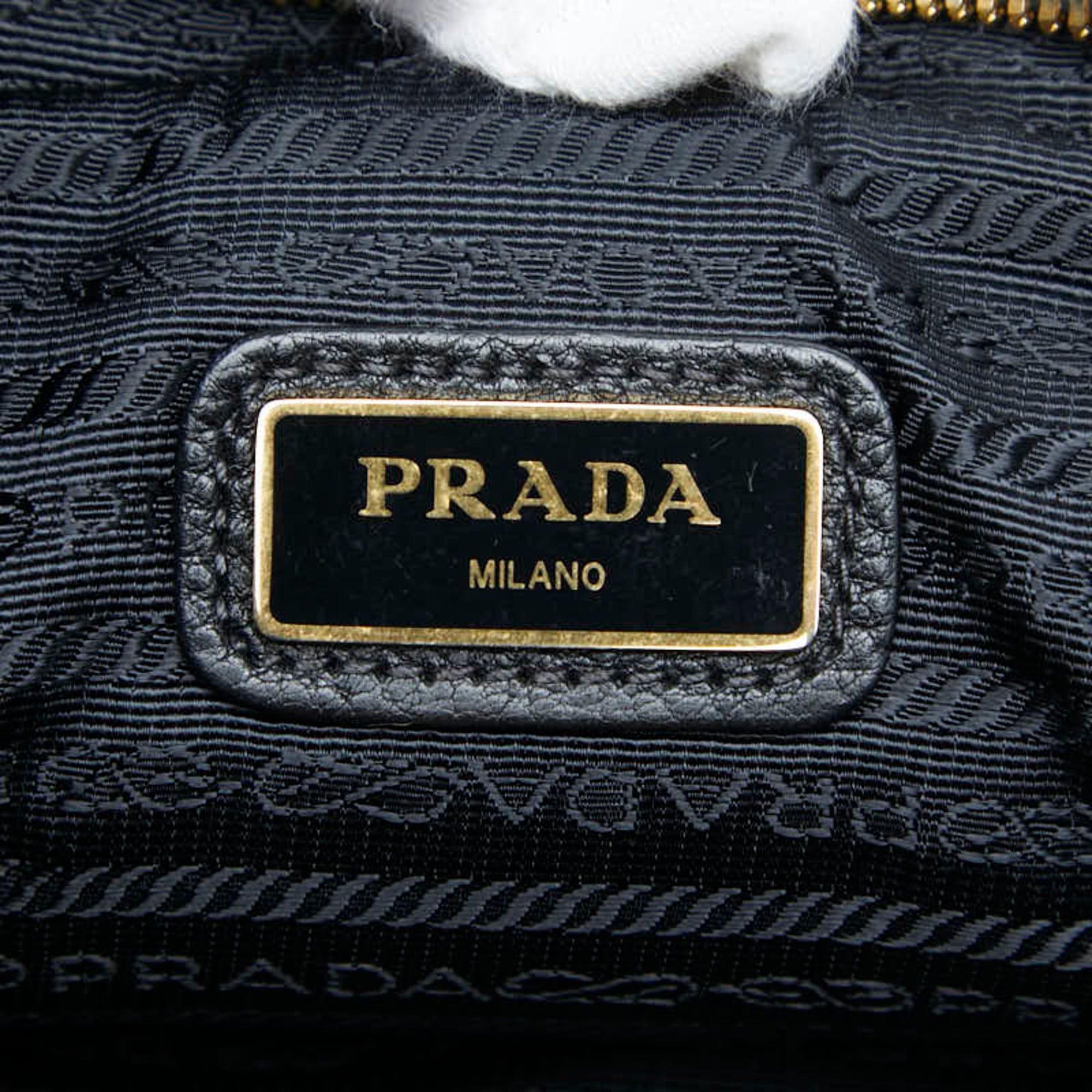 Leather Shoulder Bag (Pre-Owned) - Prada - Modalova