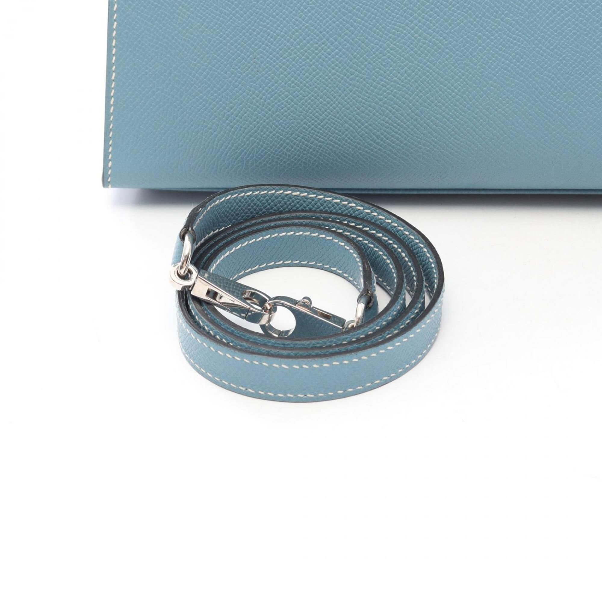 Jean Leather Epsom Leather Handbag (Pre-Owned) - Hermes - Modalova