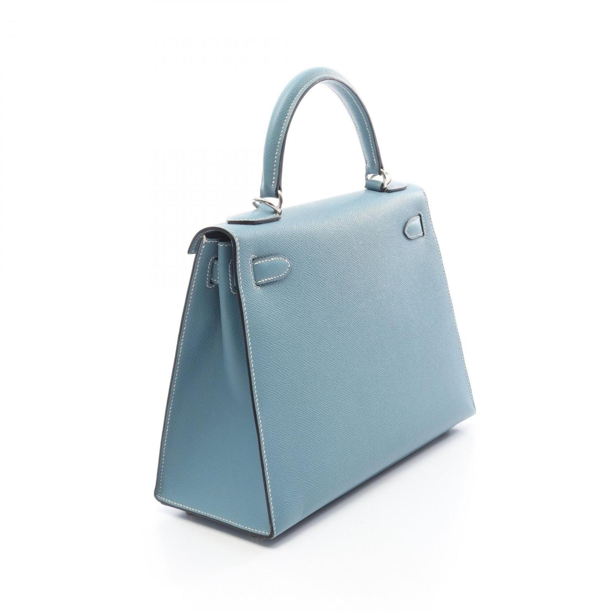 Jean Leather Epsom Leather Handbag (Pre-Owned) - Hermes - Modalova