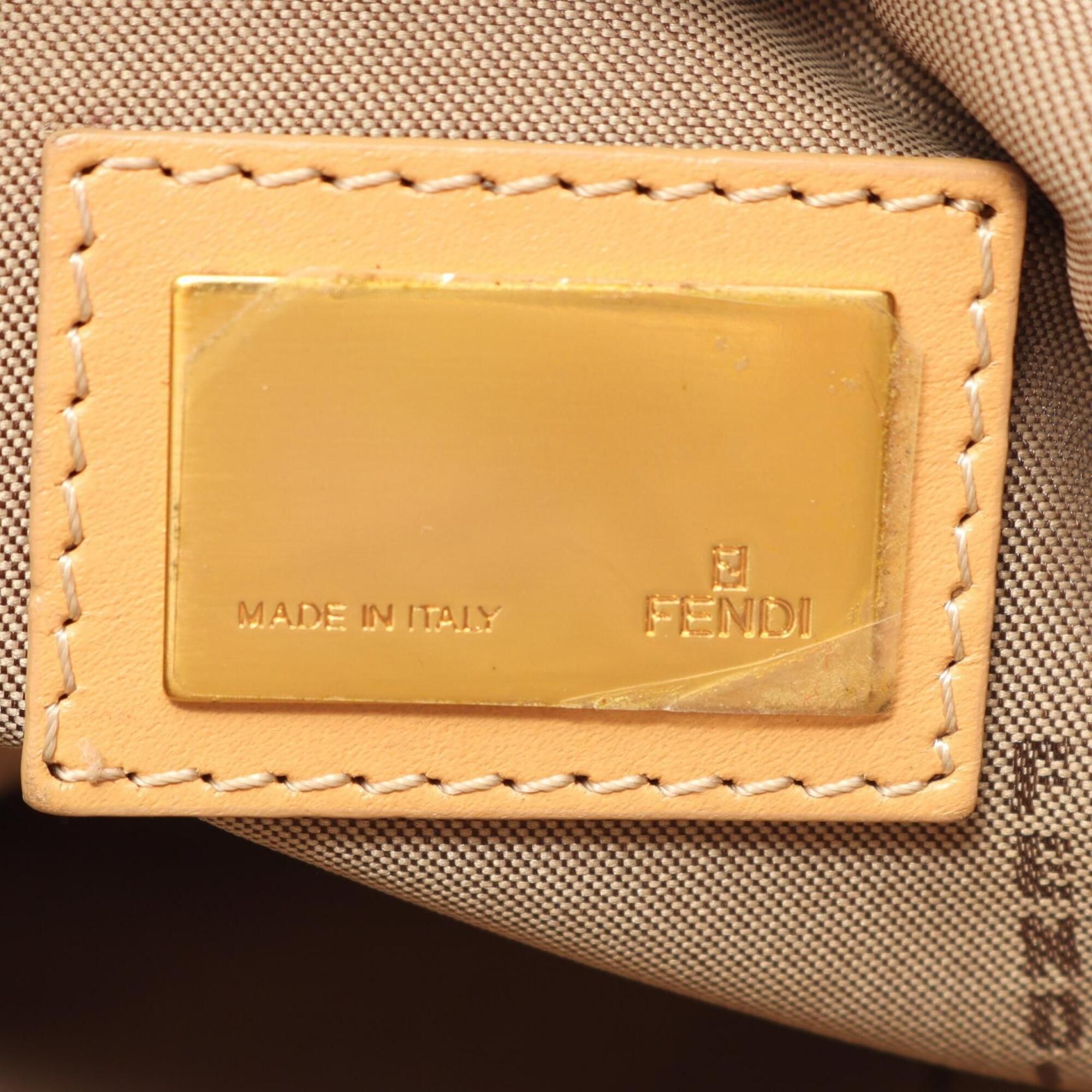 Canvas Leather Handbag (Pre-Owned) - Fendi - Modalova