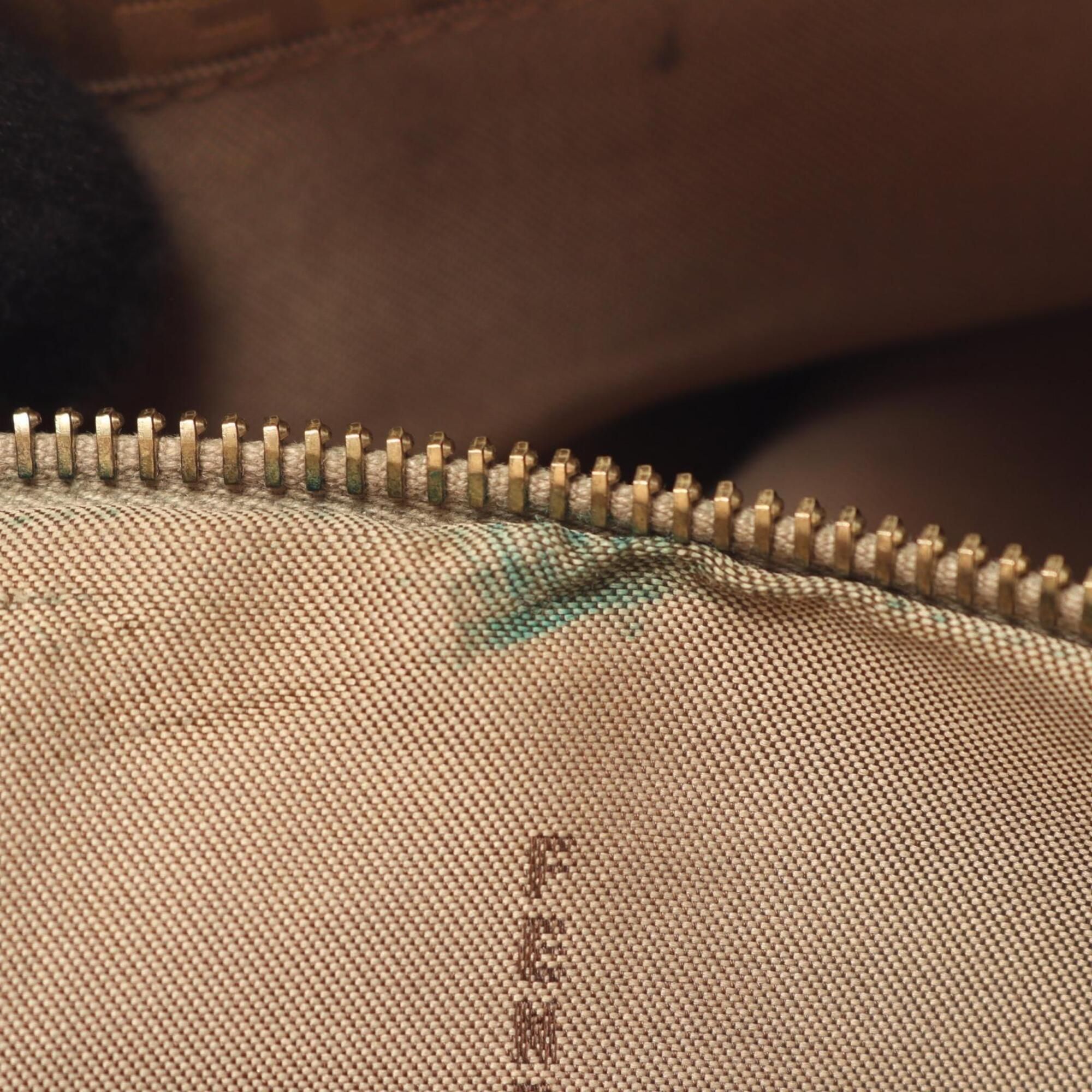Canvas Leather Handbag (Pre-Owned) - Fendi - Modalova