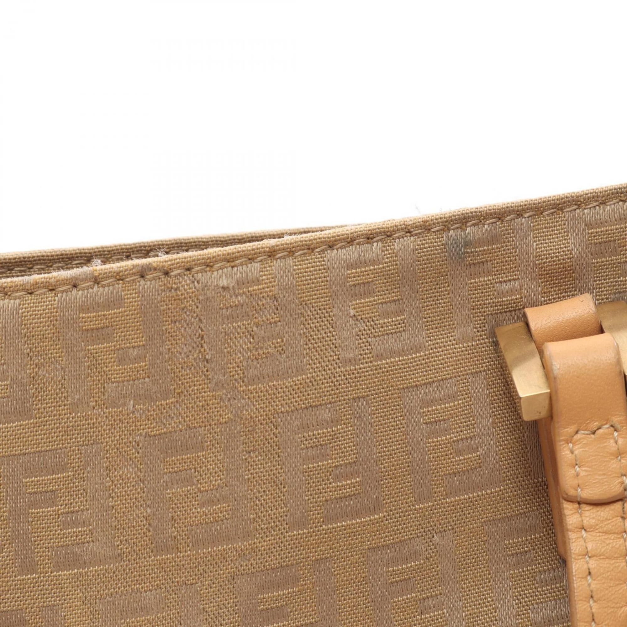 Canvas Leather Handbag (Pre-Owned) - Fendi - Modalova
