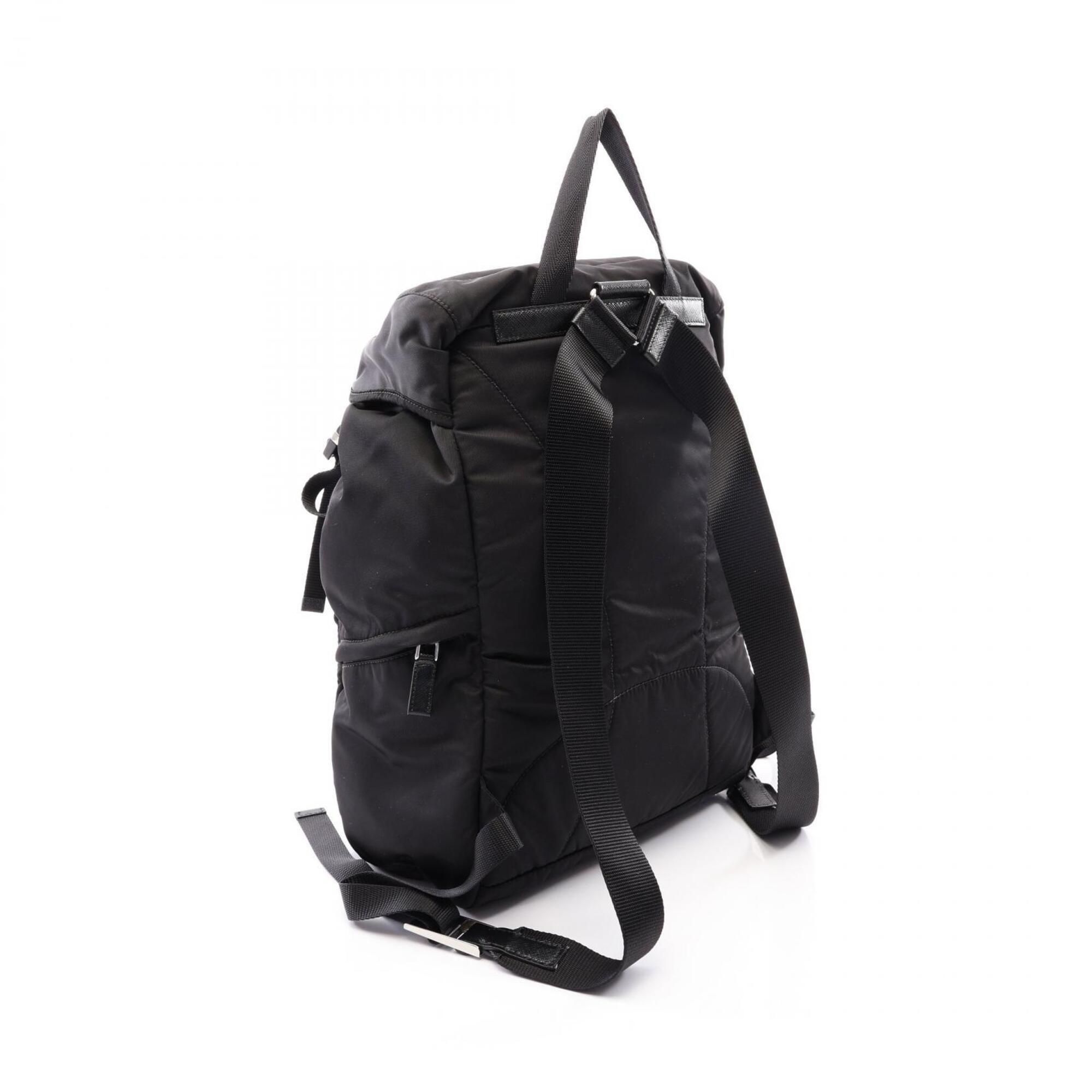 Nylon Saffiano Triangle Backpack Handbag (Pre-Owned) - Prada - Modalova