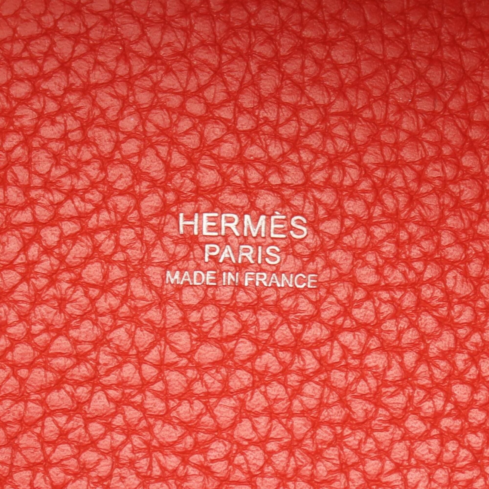 Taurillon Clemence Leather Handbag (Pre-Owned) - Hermes - Modalova