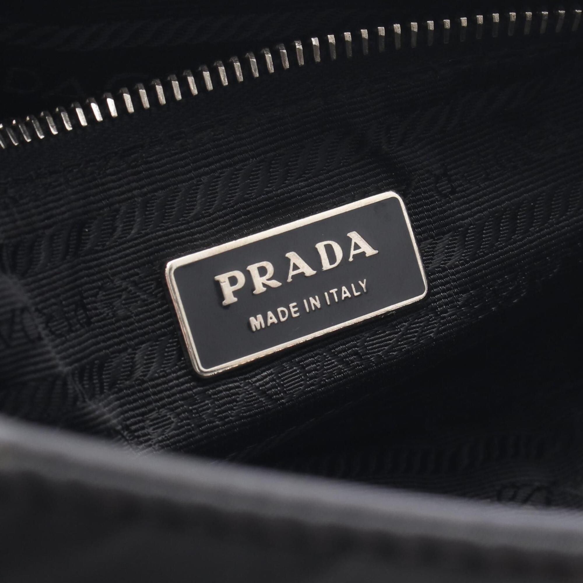 Nylon Leather Handbag Shoulder Bag (Pre-Owned) - Prada - Modalova