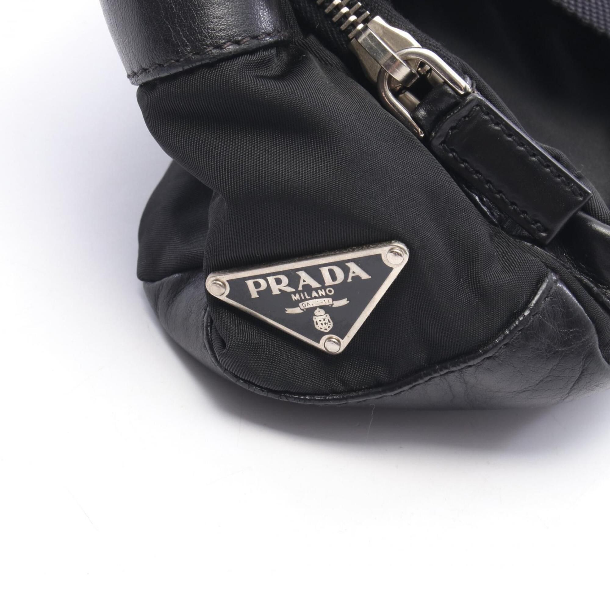 Nylon Leather Handbag Shoulder Bag (Pre-Owned) - Prada - Modalova