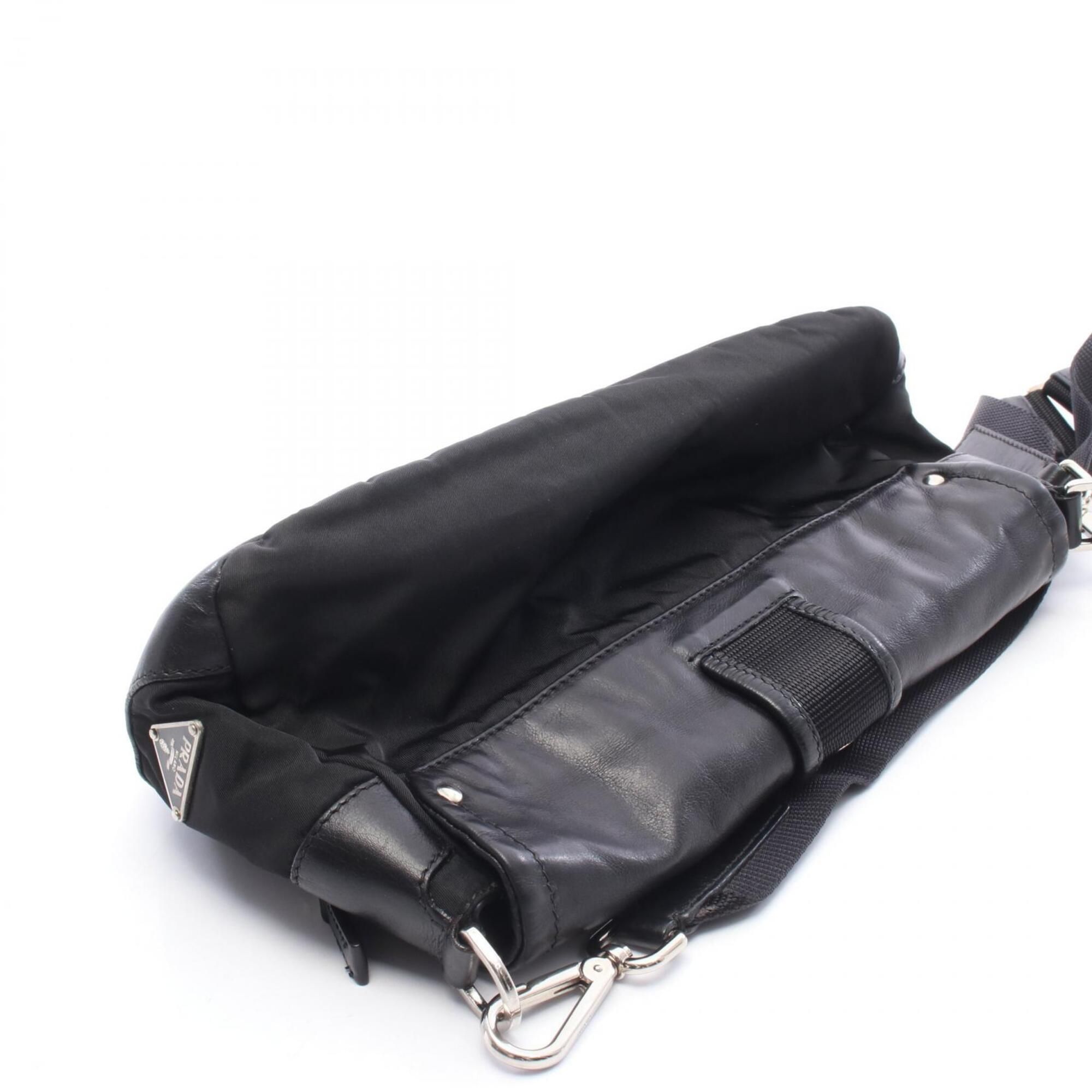 Nylon Leather Handbag Shoulder Bag (Pre-Owned) - Prada - Modalova