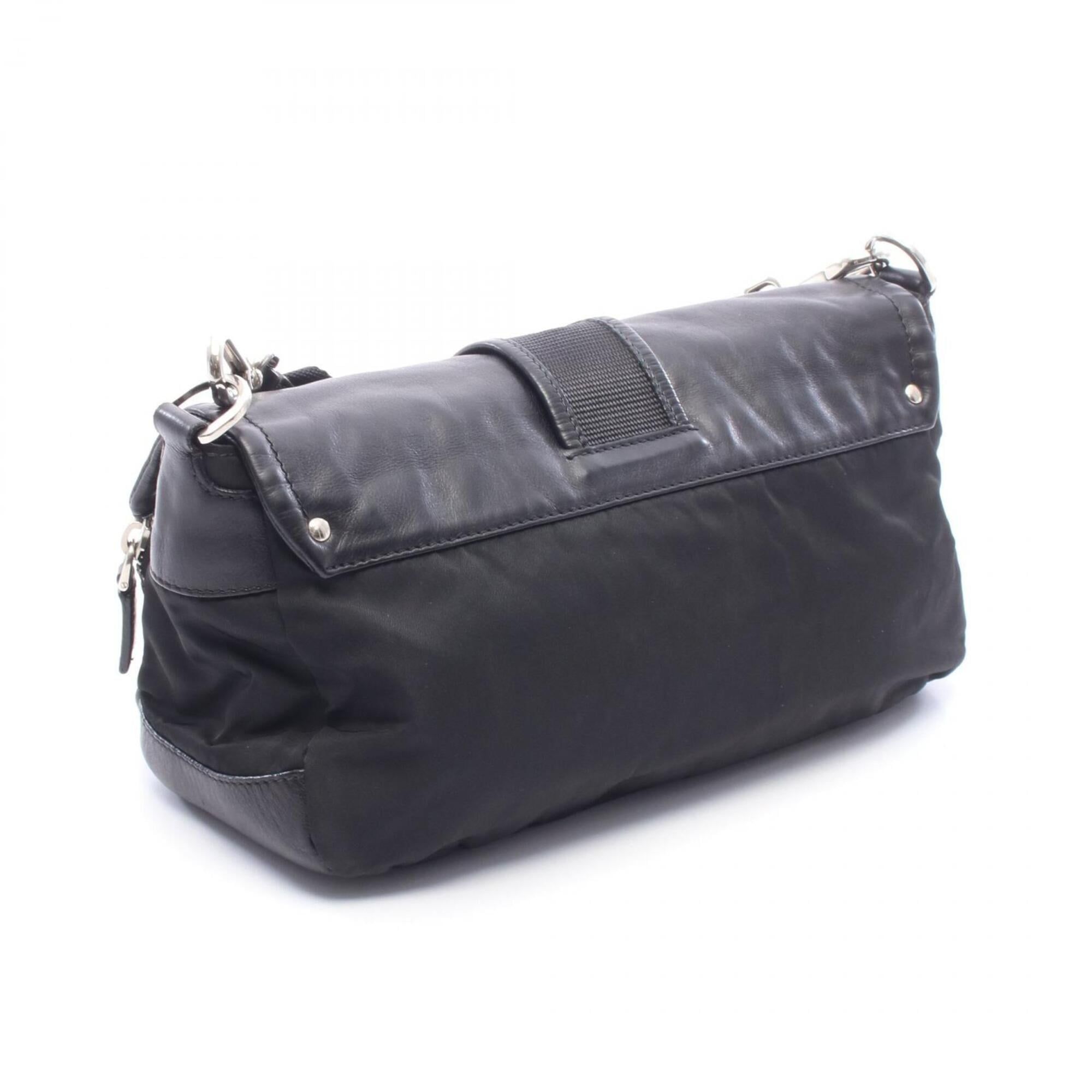 Nylon Leather Handbag Shoulder Bag (Pre-Owned) - Prada - Modalova