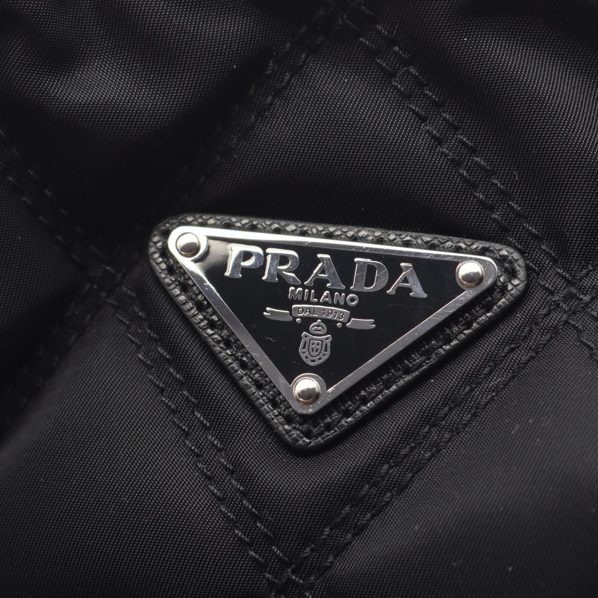 Nylon Leather Backpack Handbag (Pre-Owned) - Prada - Modalova