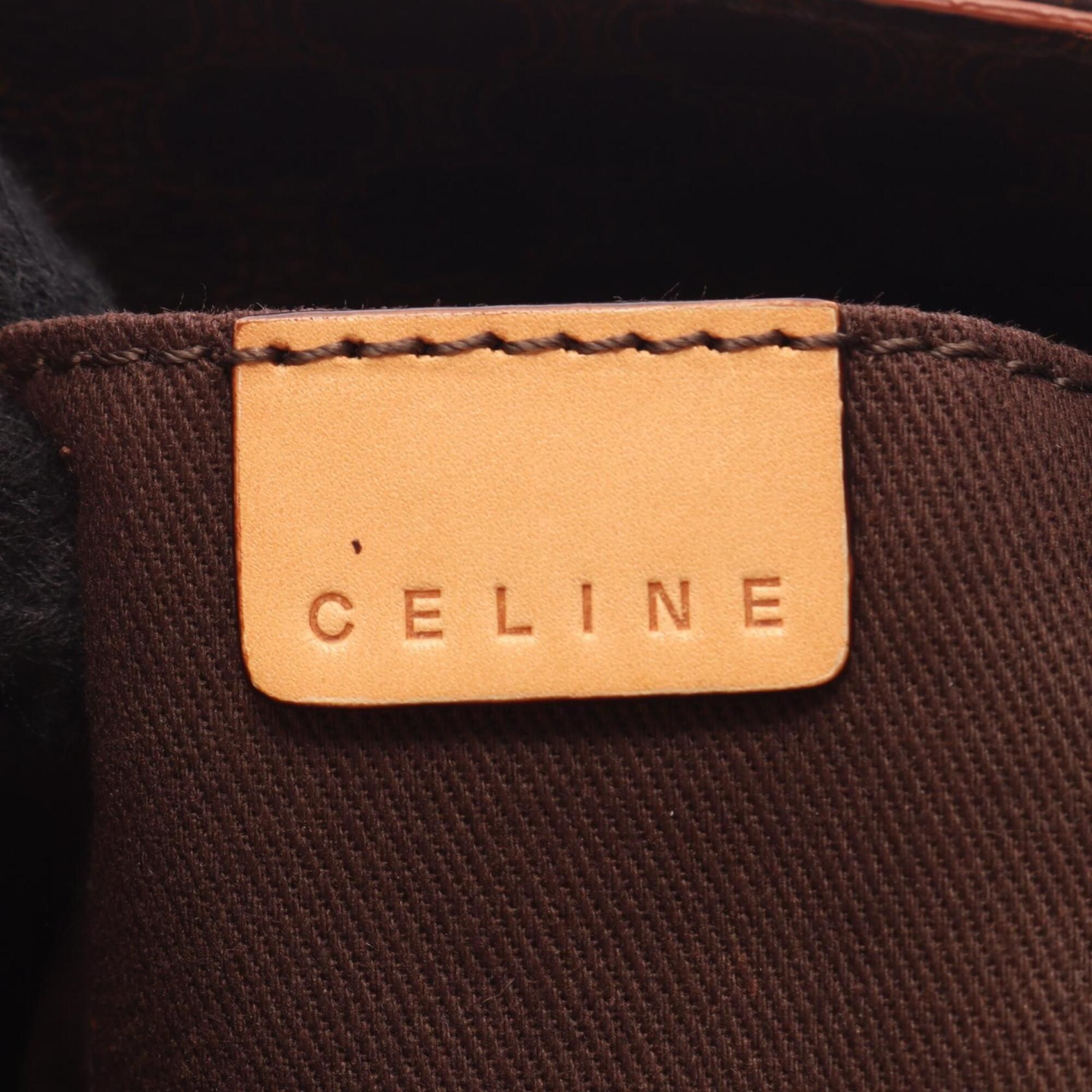 Coated Canvas Leather Handbag (Pre-Owned) - Celine - Modalova