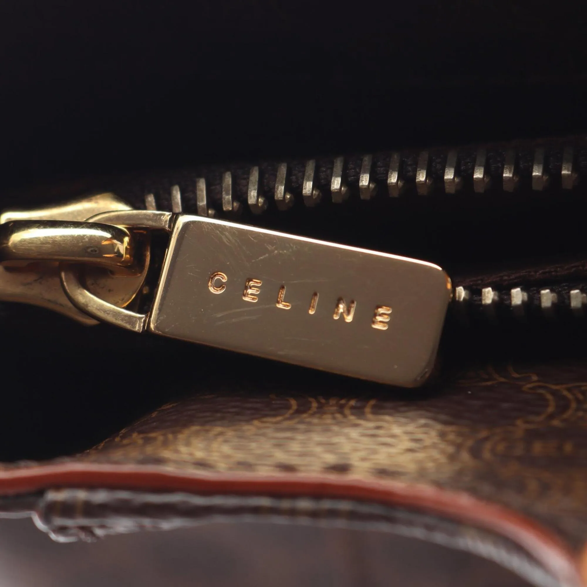 Coated Canvas Leather Handbag (Pre-Owned) - Celine - Modalova