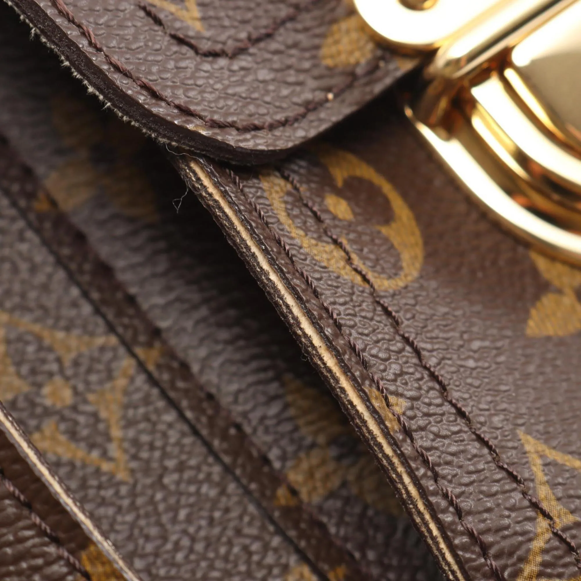 Coated Canvas Leather Handbag (Pre-Owned) - Louis Vuitton - Modalova