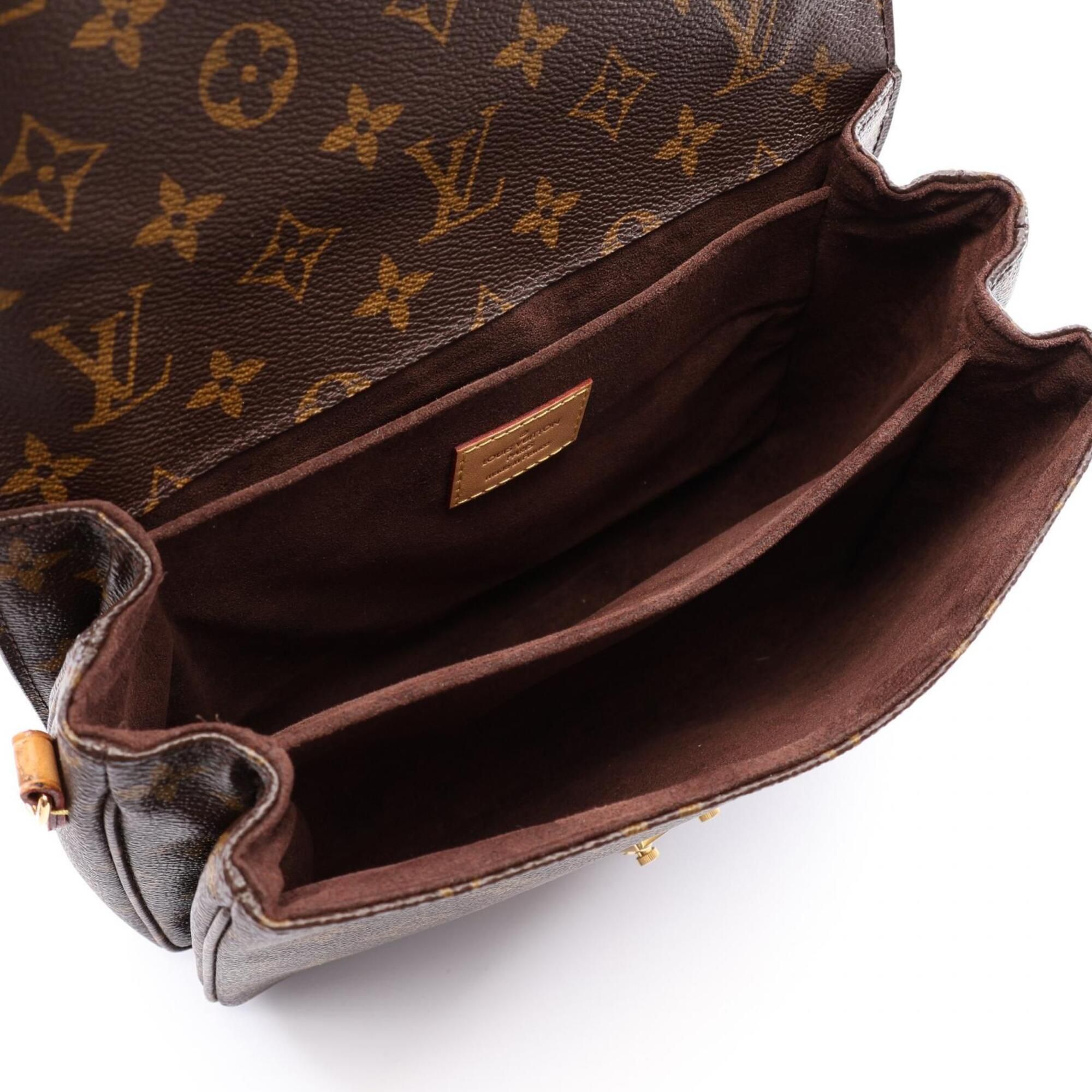 Leather Handbag Pochette (Pre-Owned) - Louis Vuitton - Modalova