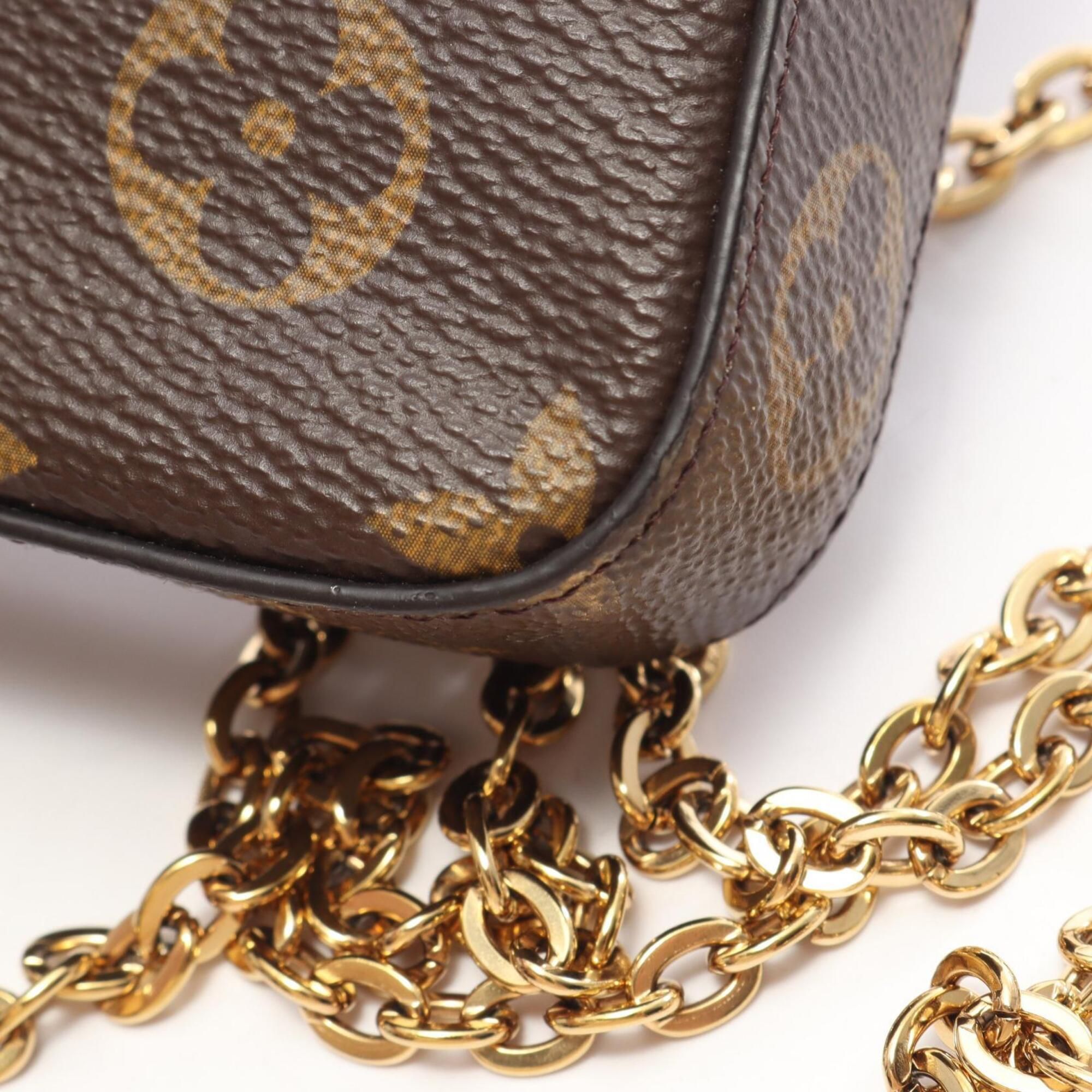 Leather Handbag Pochette Shoulder Bag (Pre-Owned) - Louis Vuitton - Modalova