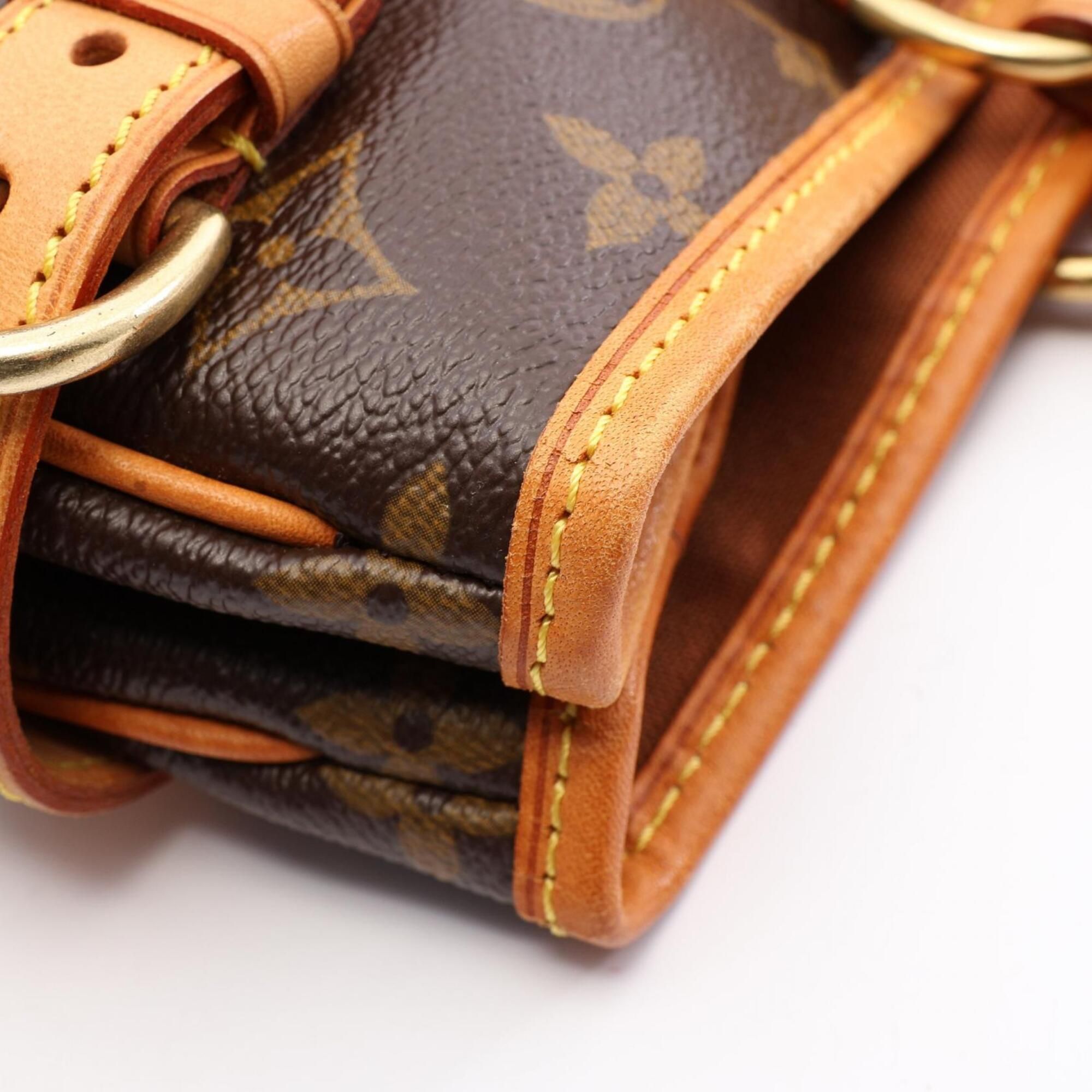 Coated Canvas Leather Handbag Shoulder Bag (Pre-Owned) - Louis Vuitton - Modalova