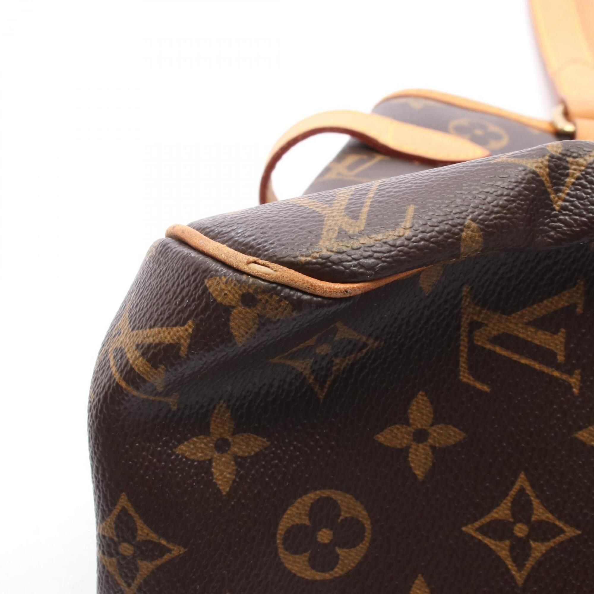 Coated Canvas Leather Handbag Shoulder Bag (Pre-Owned) - Louis Vuitton - Modalova