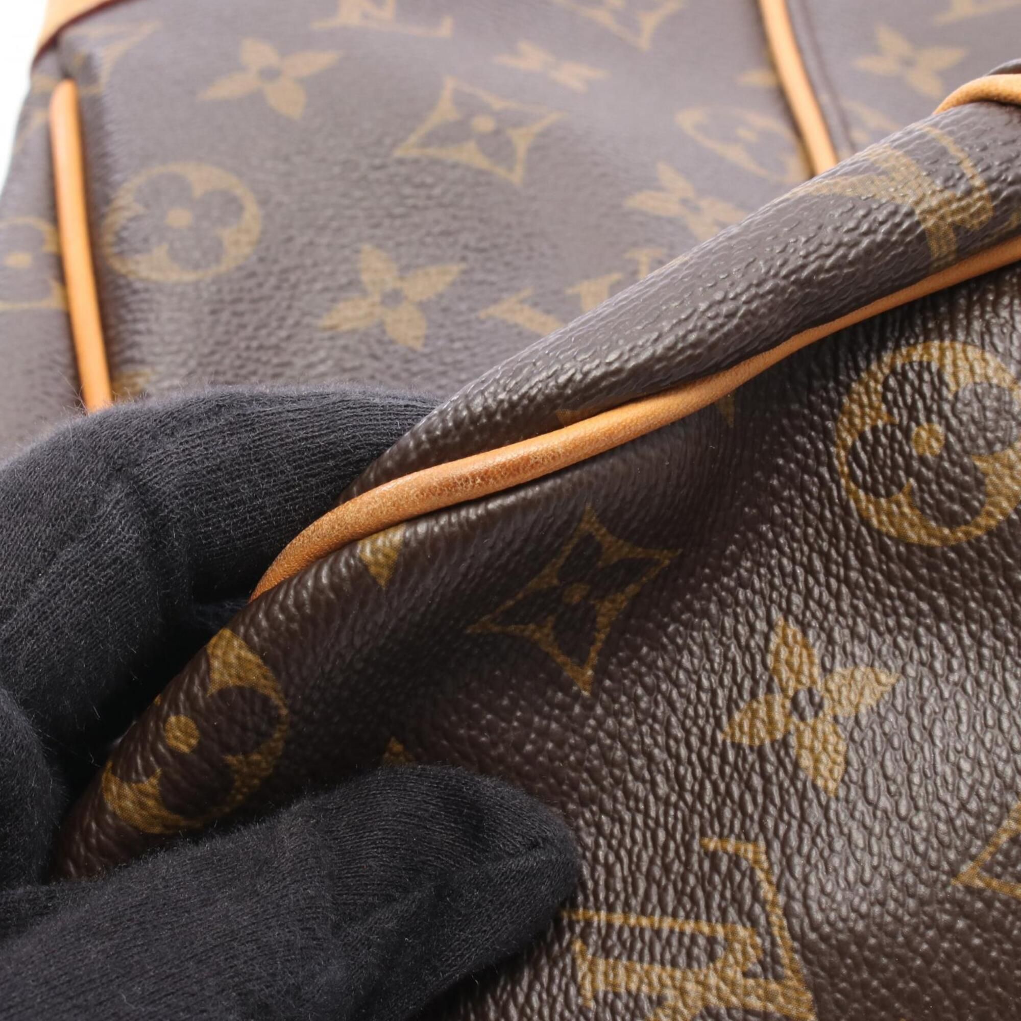 Monogram Coated Canvas Leather Handbag Shoulder Bag (Pre-Owned) - Louis Vuitton - Modalova