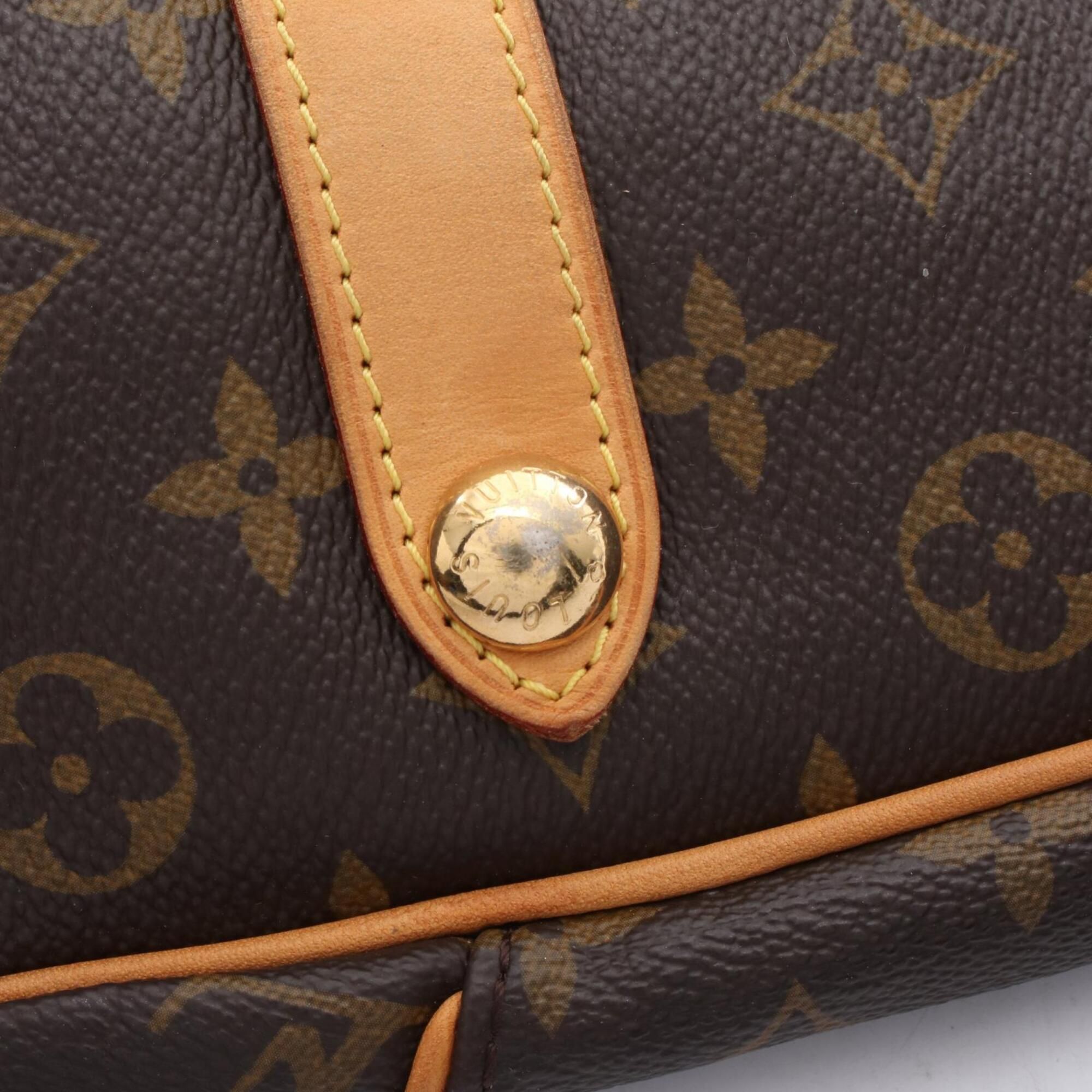 Monogram Coated Canvas Leather Handbag Shoulder Bag (Pre-Owned) - Louis Vuitton - Modalova