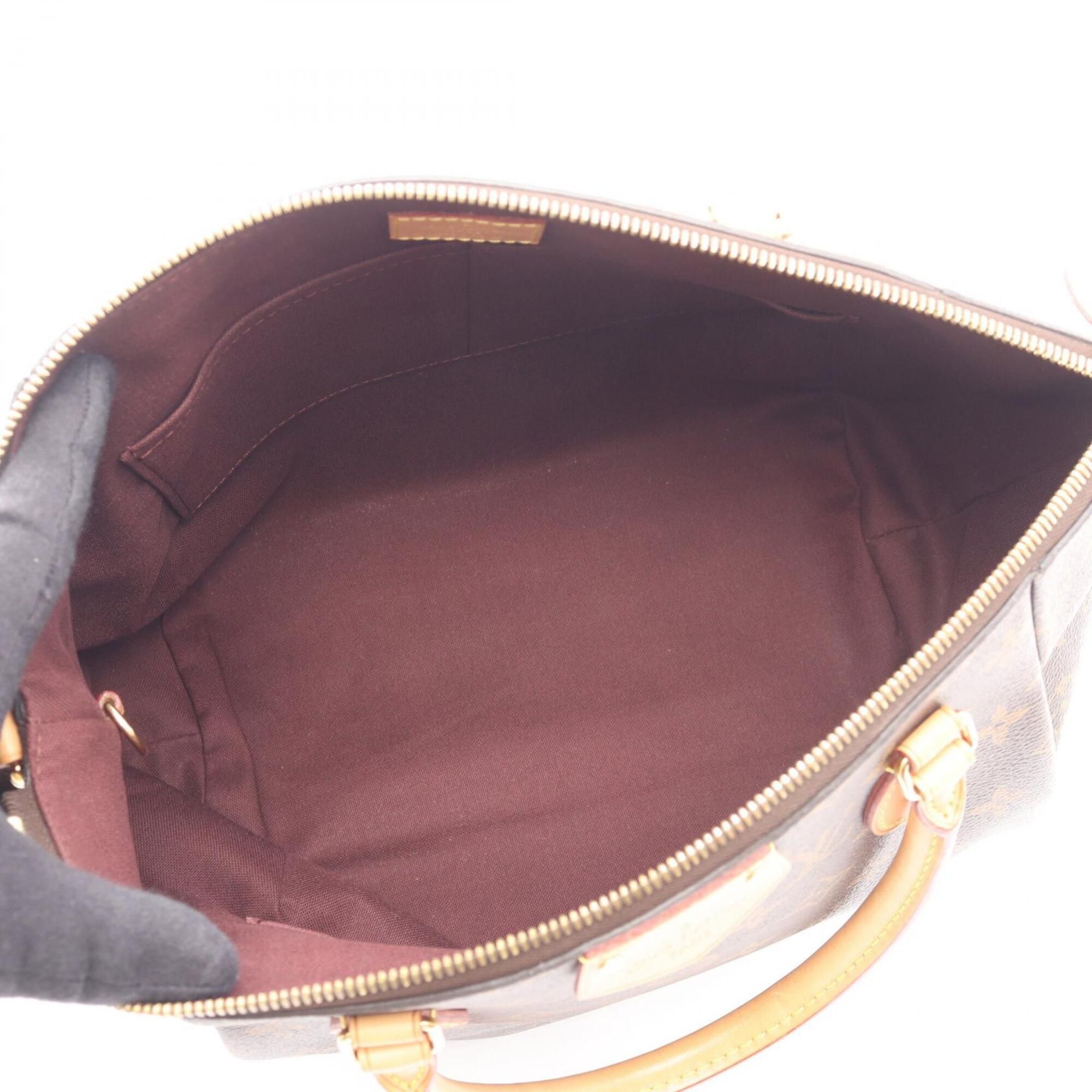 Monogram Coated Canvas Leather Handbag (Pre-Owned) - Louis Vuitton - Modalova