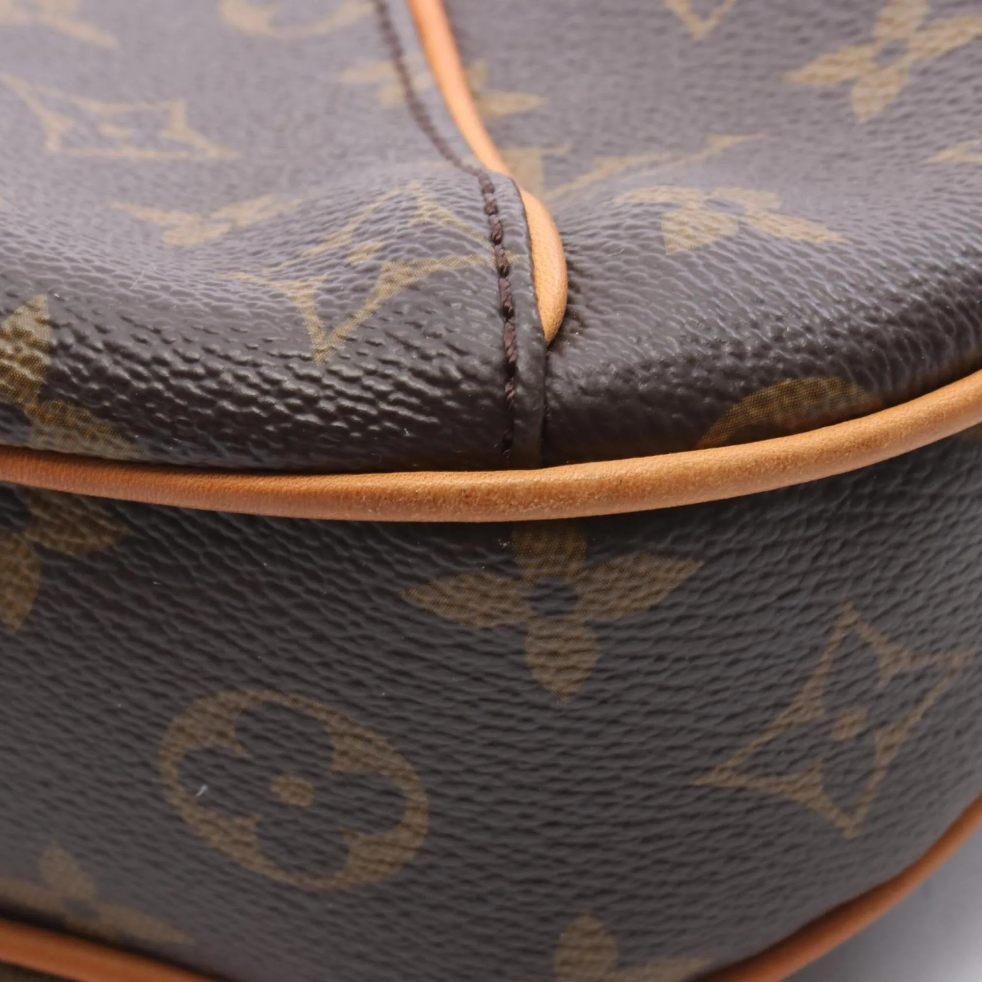 Monogram Coated Canvas Leather Shoulder Bag (Pre-Owned) - Louis Vuitton - Modalova