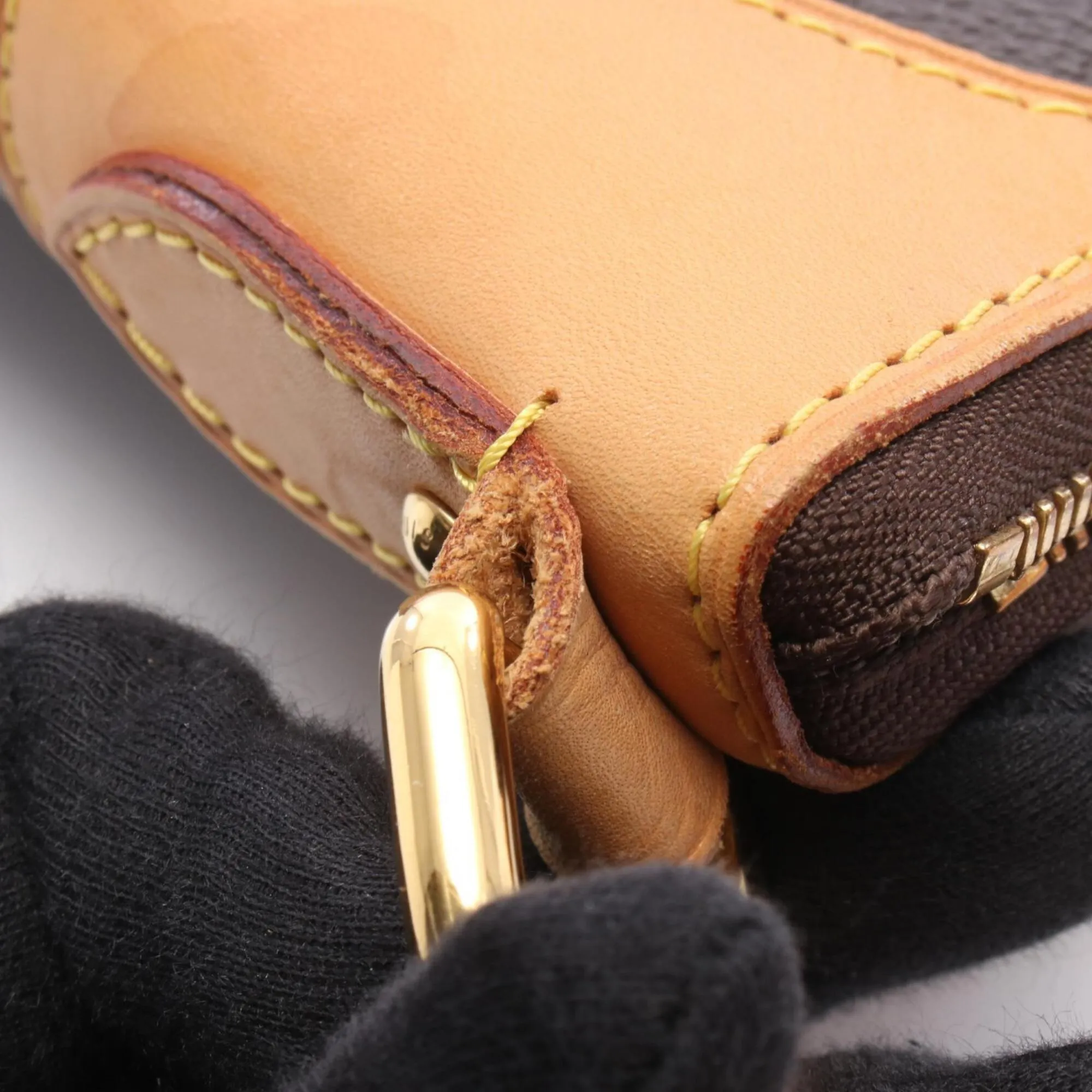 Monogram Coated Canvas Leather Shoulder Bag (Pre-Owned) - Louis Vuitton - Modalova
