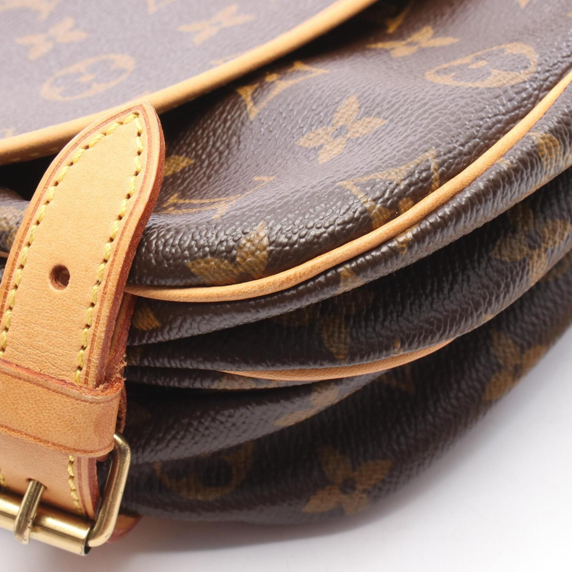Monogram Coated Canvas Leather Shoulder Bag (Pre-Owned) - Louis Vuitton - Modalova