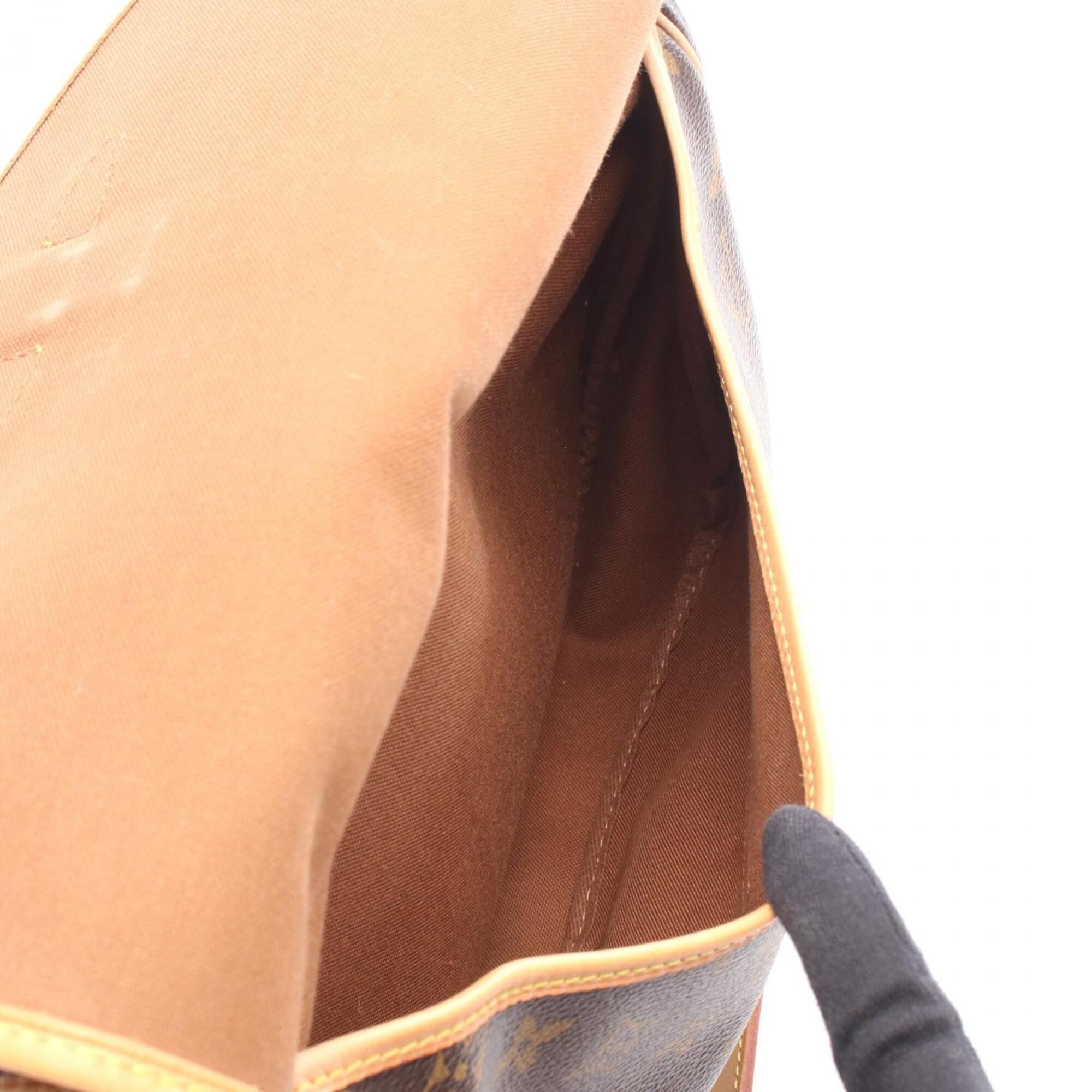 Monogram Coated Canvas Leather Shoulder Bag (Pre-Owned) - Louis Vuitton - Modalova