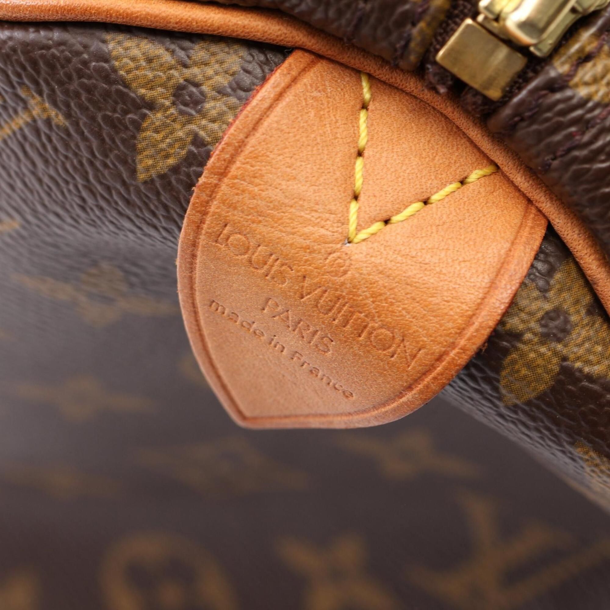 Monogram Coated Canvas Leather Handbag (Pre-Owned) - Louis Vuitton - Modalova