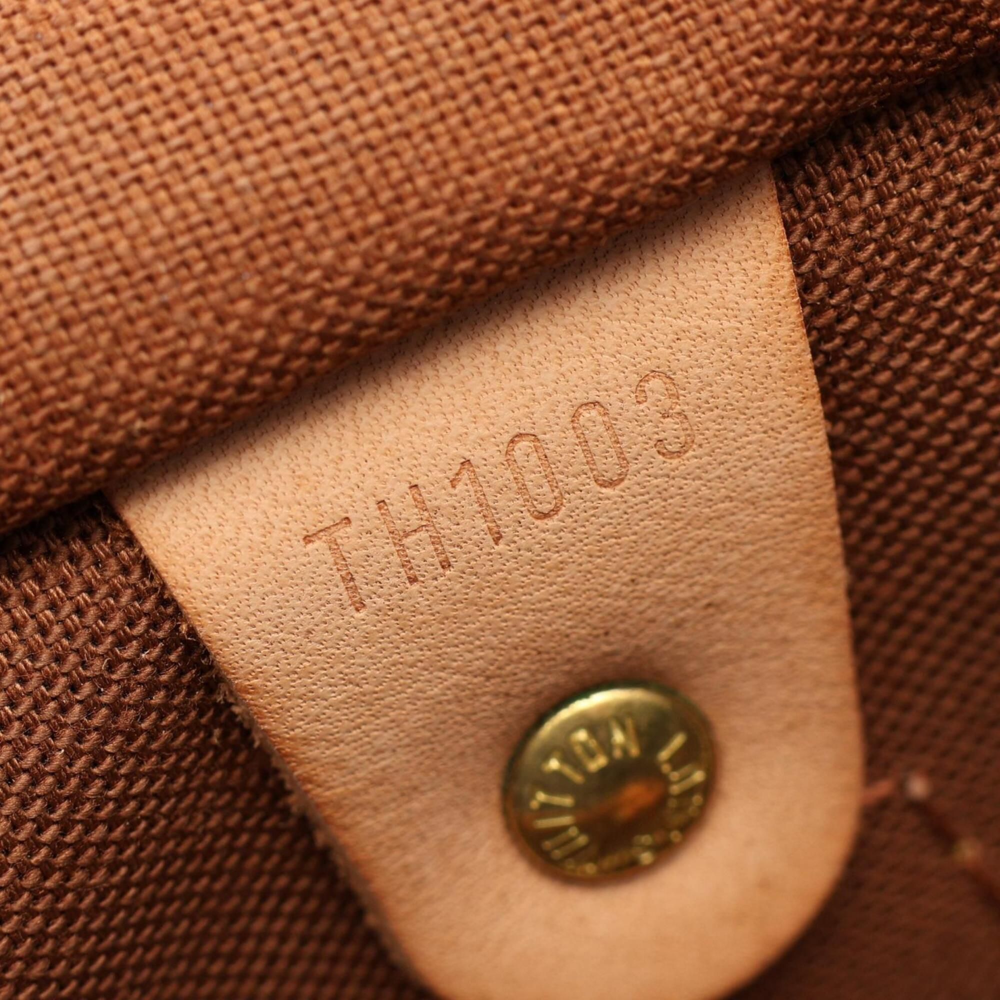 Monogram Coated Canvas Leather Handbag (Pre-Owned) - Louis Vuitton - Modalova