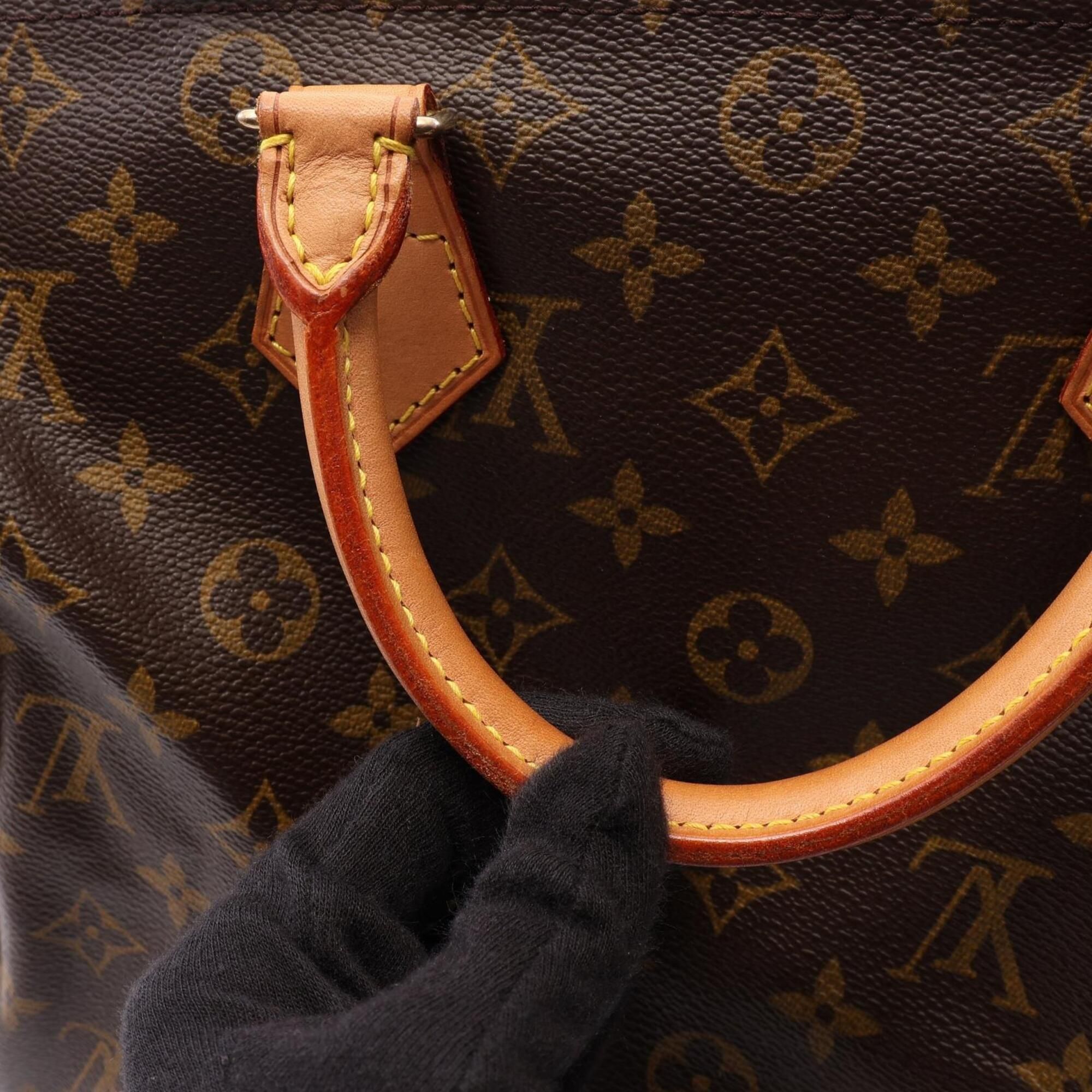Monogram Coated Canvas Leather Handbag (Pre-Owned) - Louis Vuitton - Modalova