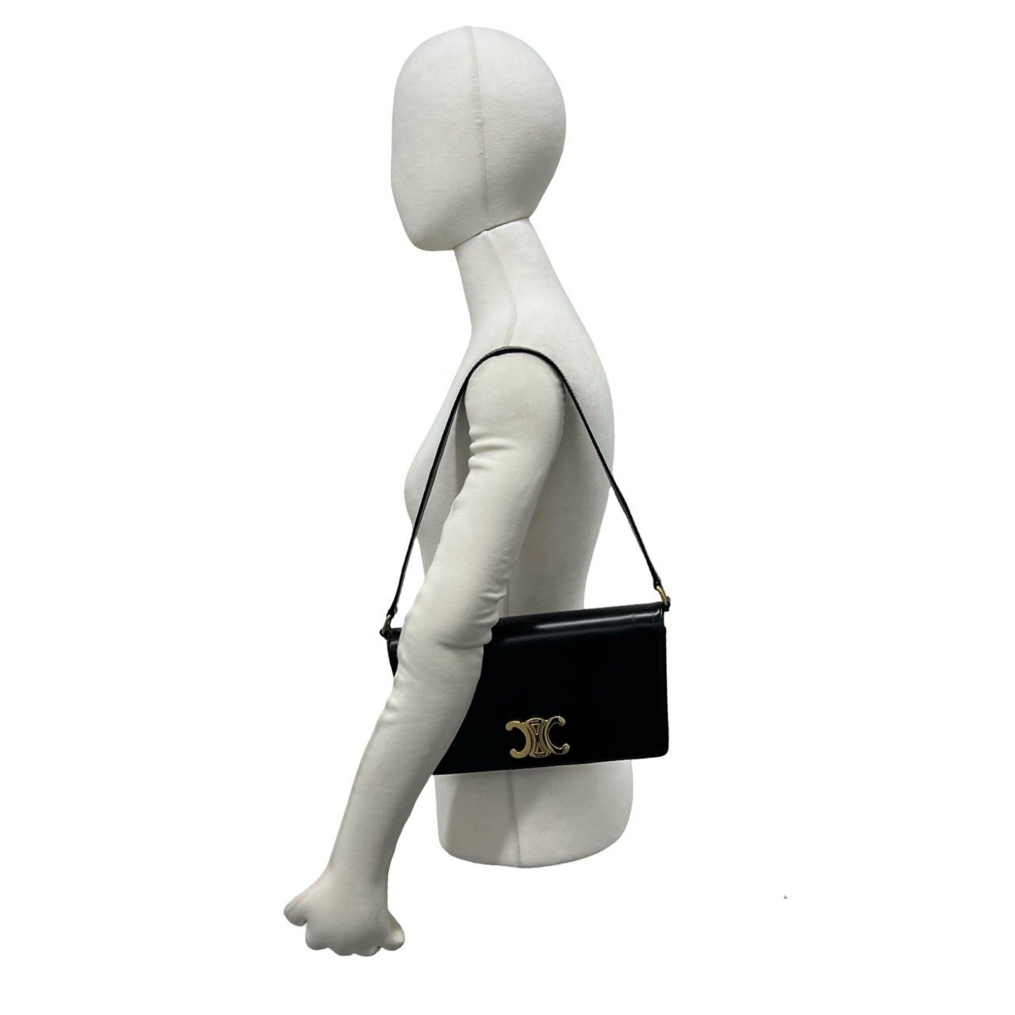 Leather Handbag Shoulder Bag (Pre-Owned) - Celine - Modalova