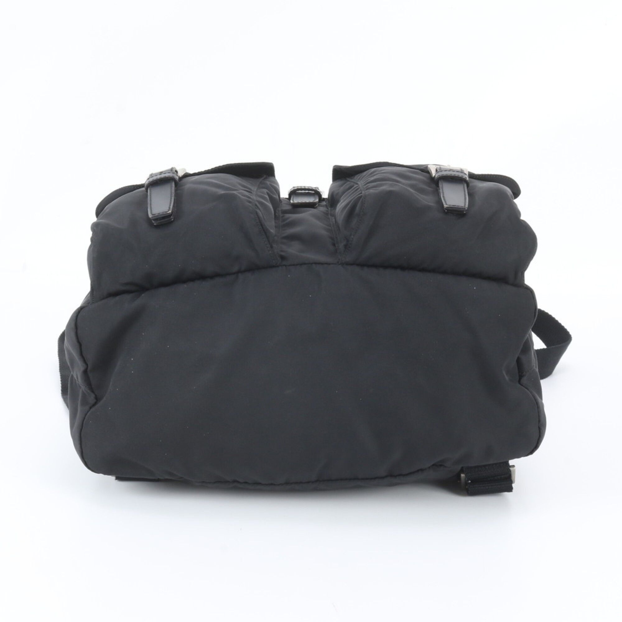 Leather Nylon Backpack (Pre-Owned) - Prada - Modalova