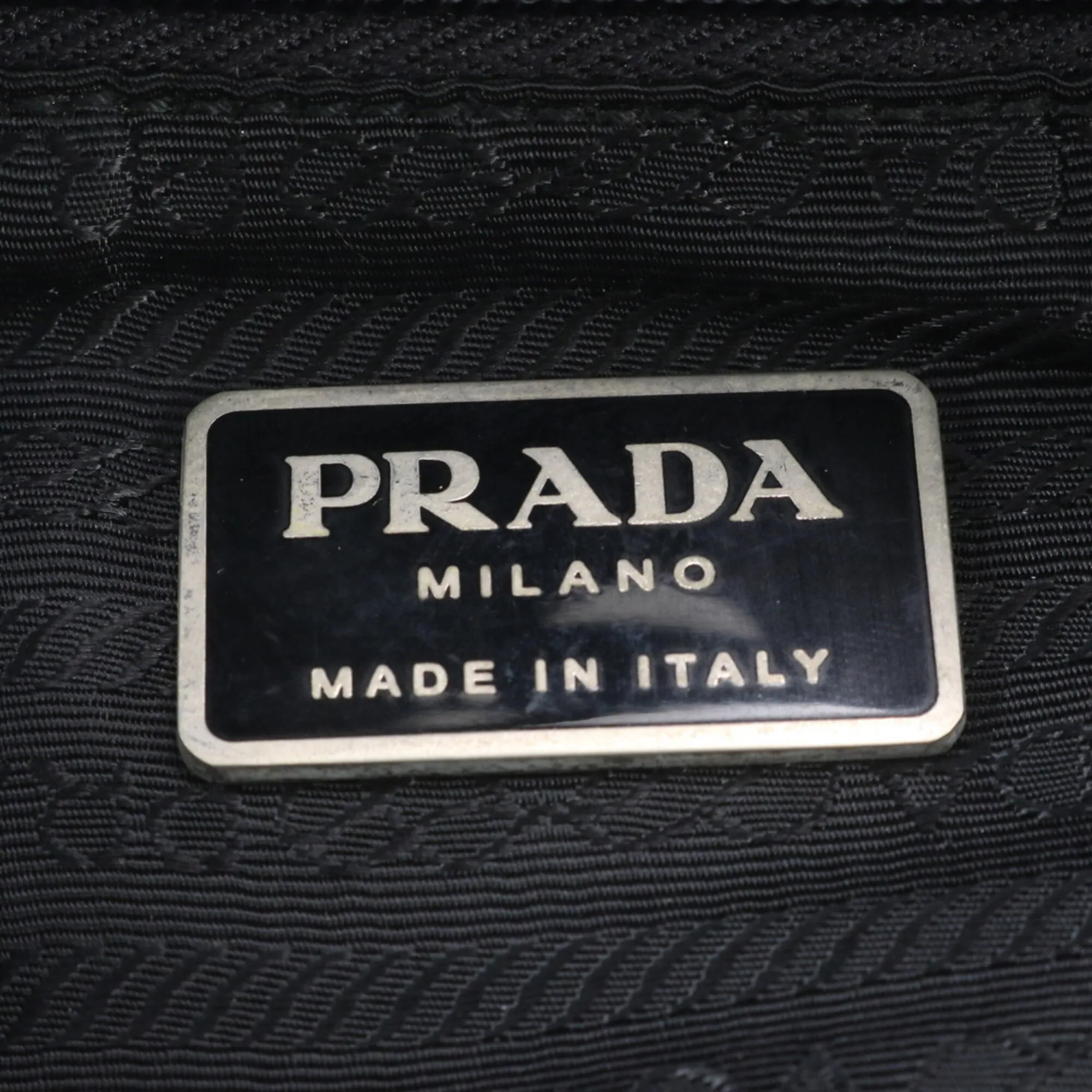 Leather Nylon Backpack (Pre-Owned) - Prada - Modalova