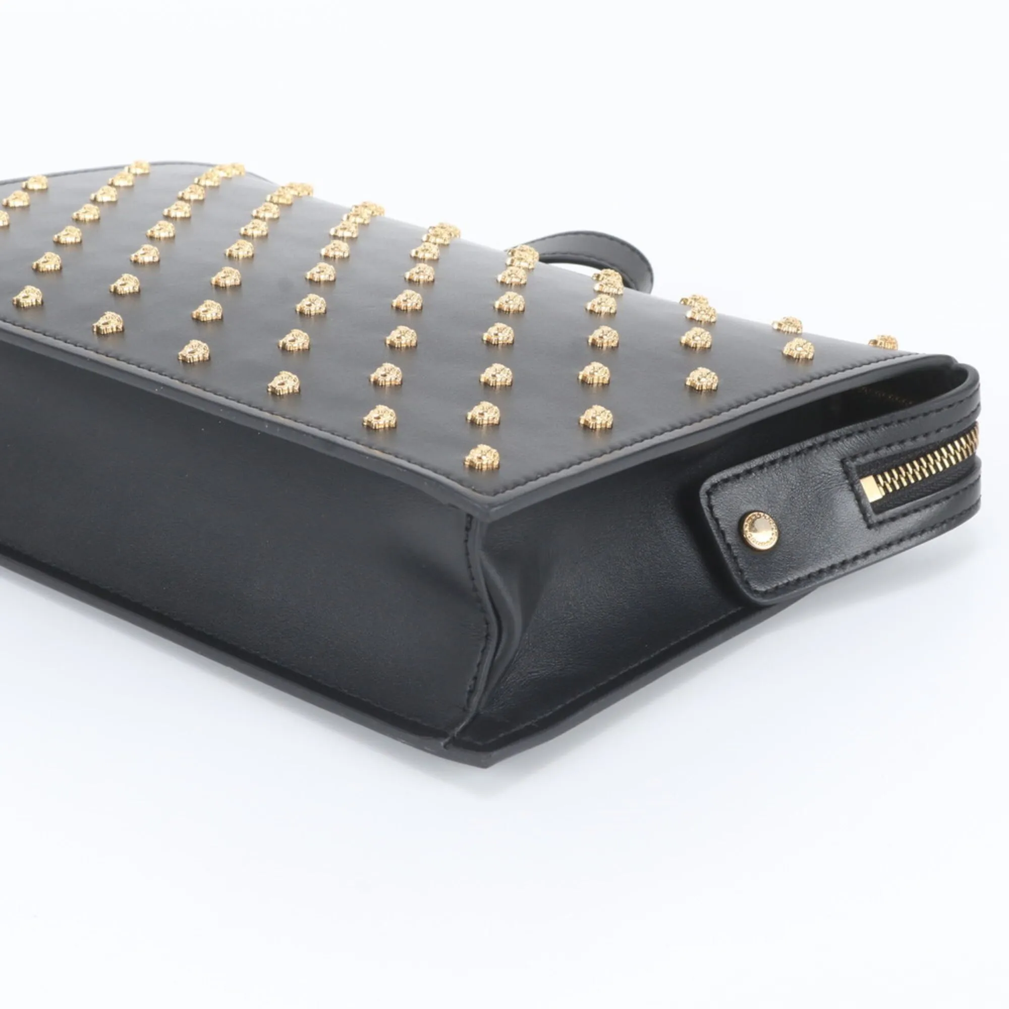 Leather Clutch Bag Pouch (Pre-Owned) - Versace - Modalova