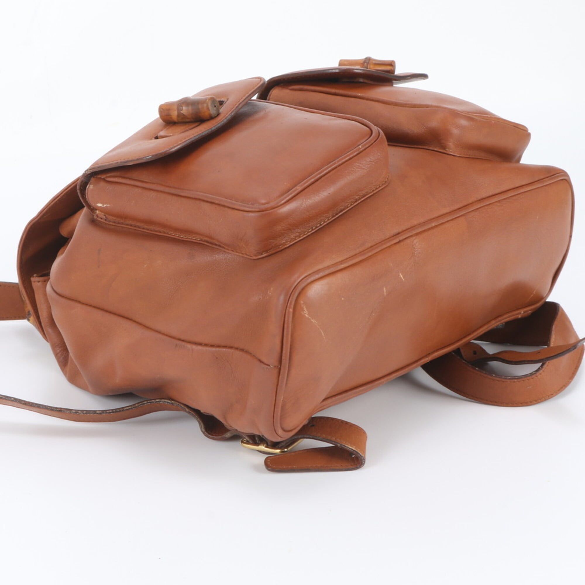 Leather Backpack Shoulder Bag (Pre-Owned) - Gucci - Modalova