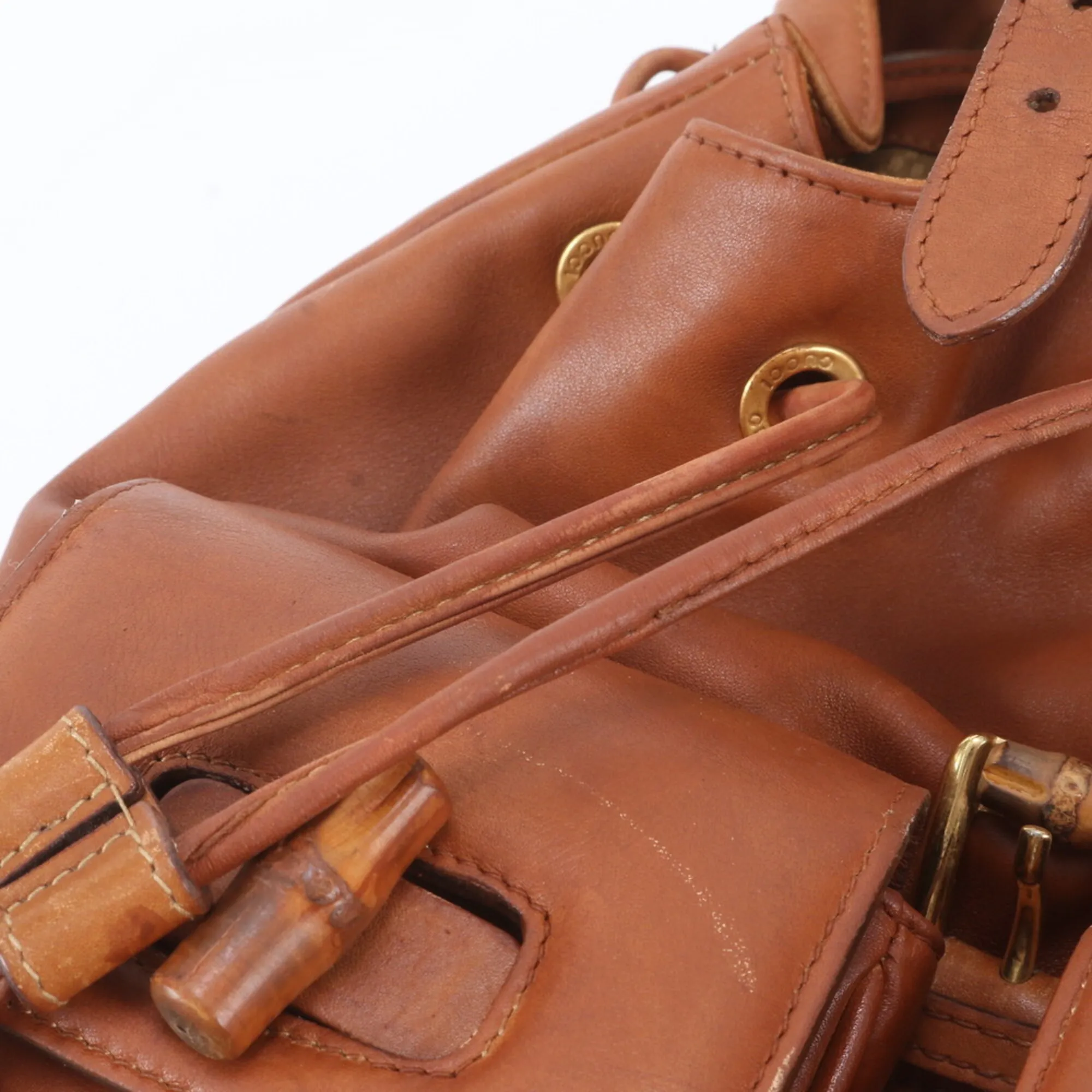 Leather Backpack Shoulder Bag (Pre-Owned) - Gucci - Modalova